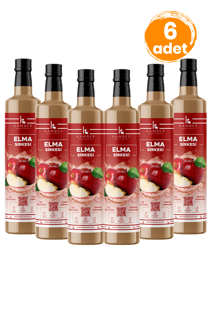 6'lı Elma Sirkesi ( 6 x 250 ML )