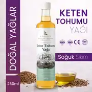 Keten Tohumu (Yerli Mahsül ) Yağı 250 ML - Soğuk Sıkım