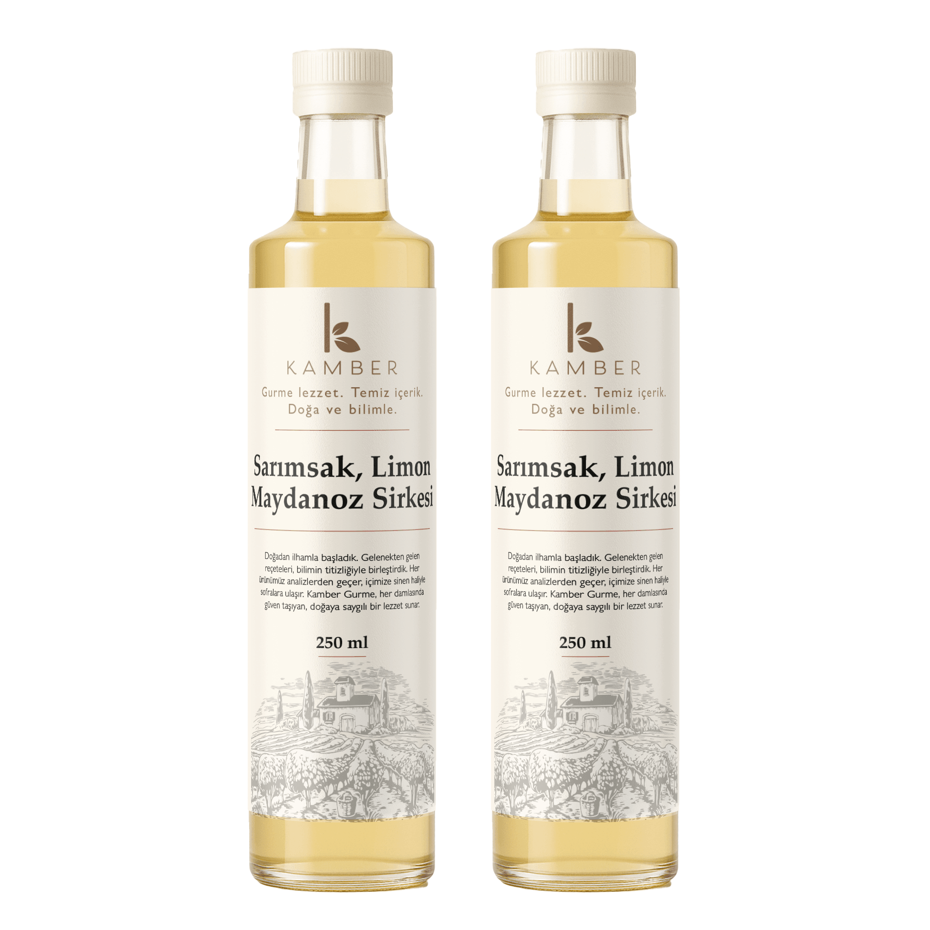 2'li Sarımsak Limon Maydanoz (250ML x 2 ) YENİ SERİ