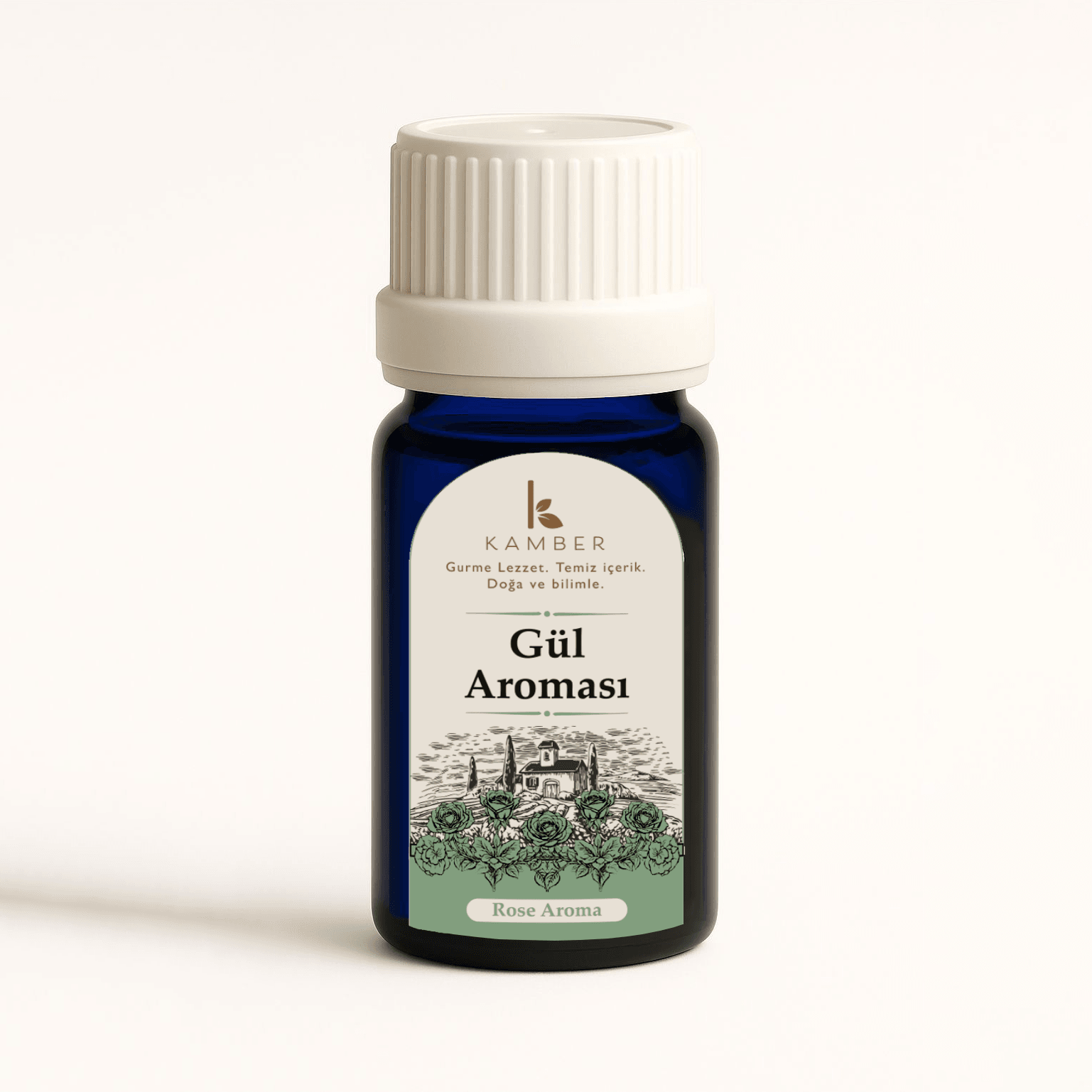 %100 Doğal Gül Aroması (Aromatik Gül Yağı) 10ml