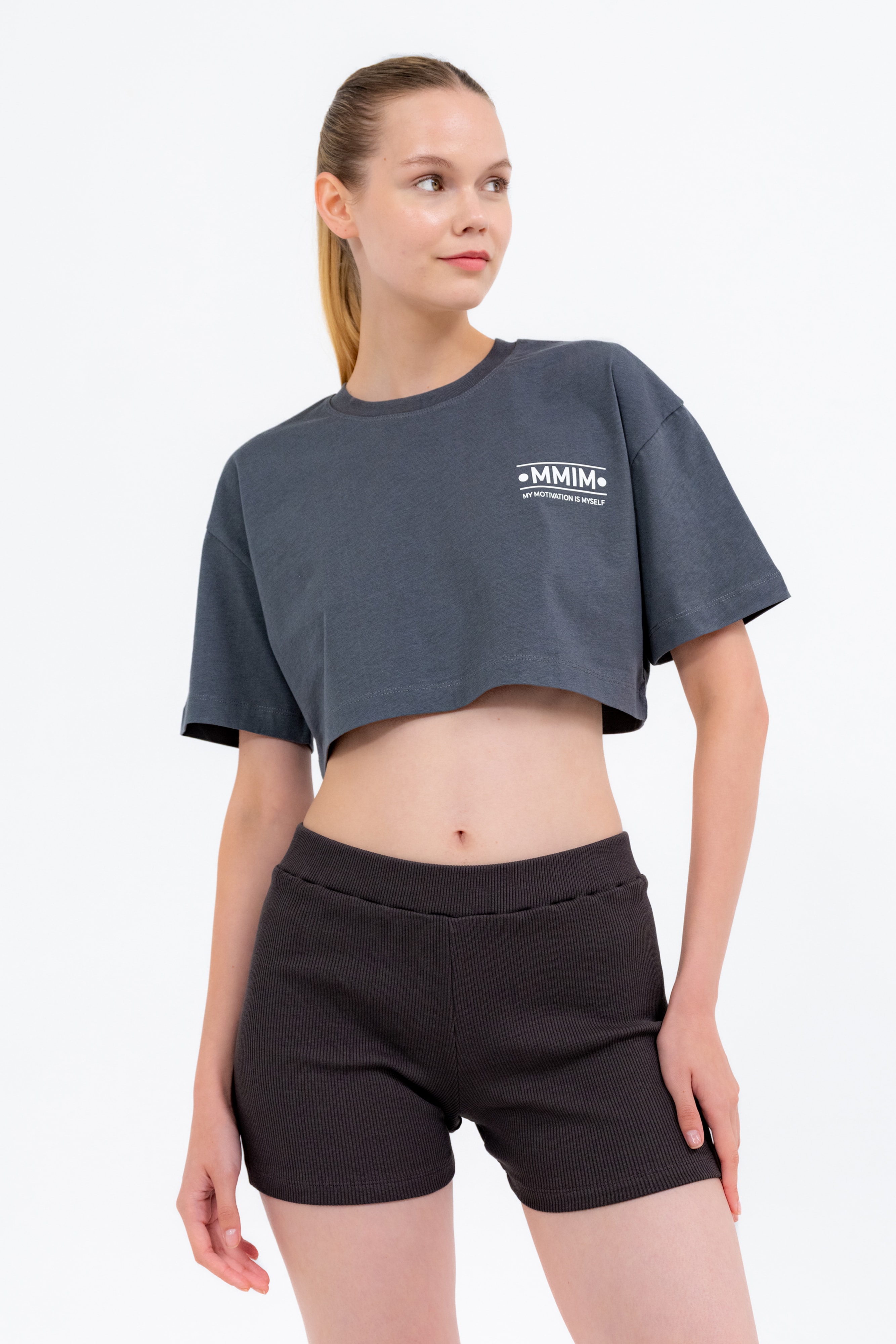 OVERSIZE CROP TEE