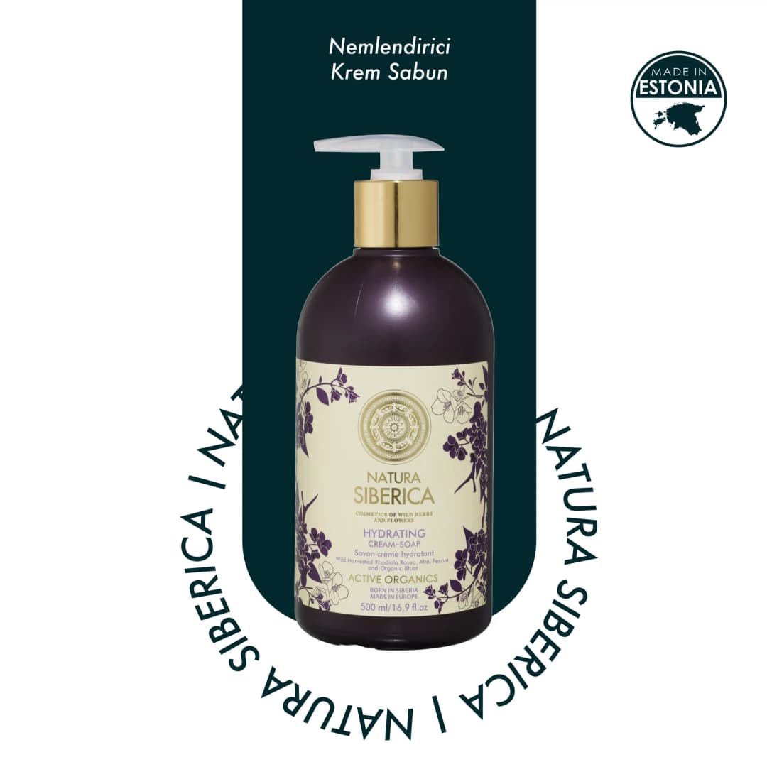 Natura Siberica Nemlendirici Krem Sabun 500 ml