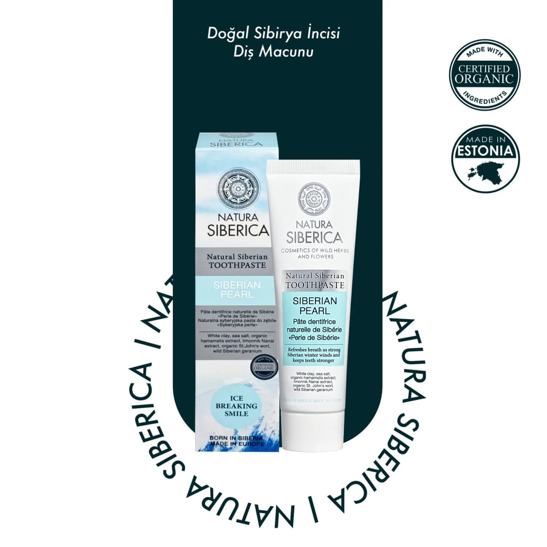 Natura Siberica Doğal “Sibirya İncisi” Diş Macunu 100 gr