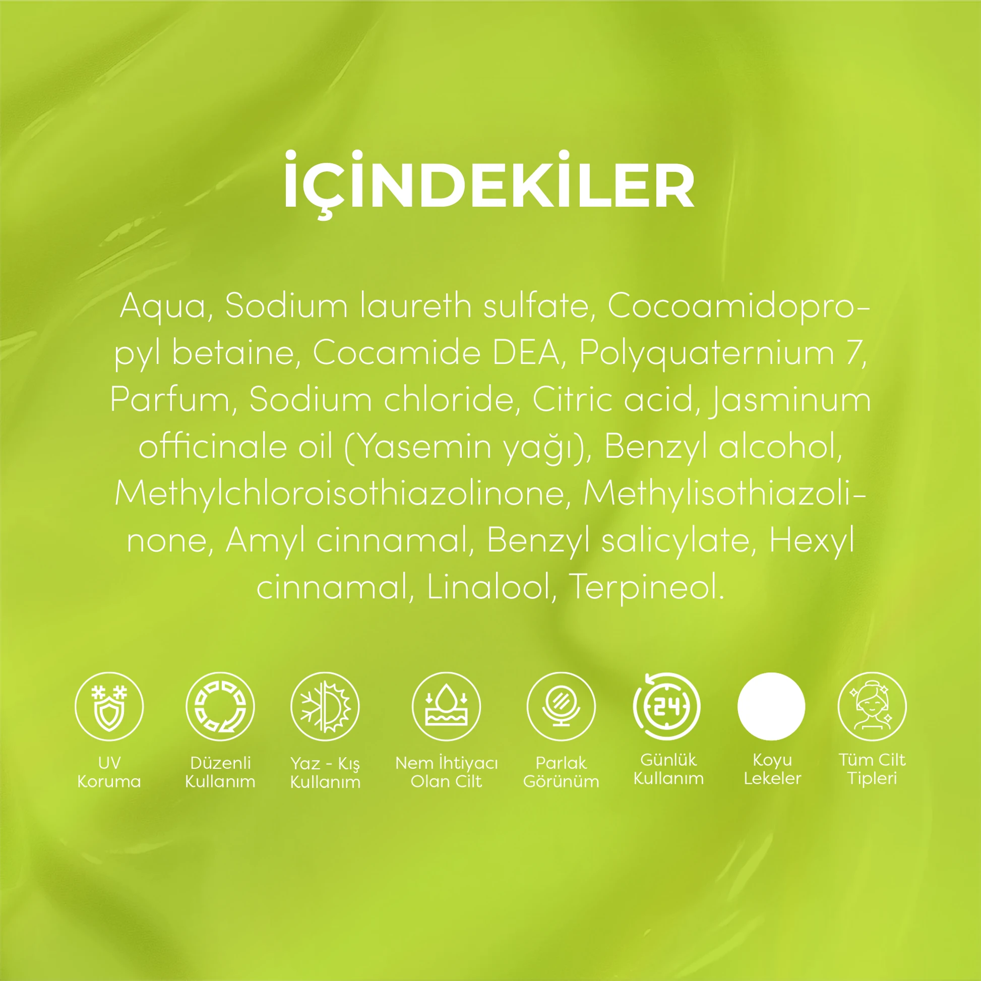 Yasemin Özlü Duş Jeli - Jasmine Shower Gel