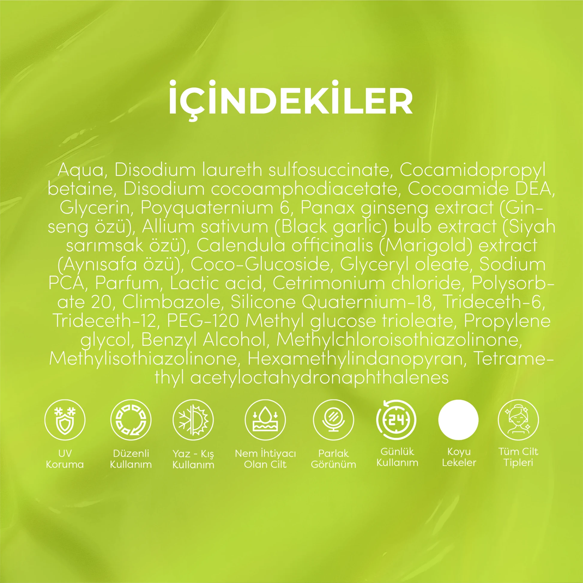 Sarımsak Özlü Şampuan - Garlic Ginseng Shampoo