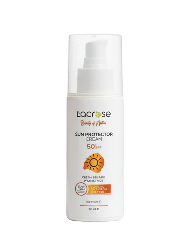 Güneş Kremi +50 SPF - Sun Protector +50 SPF - 80 ML