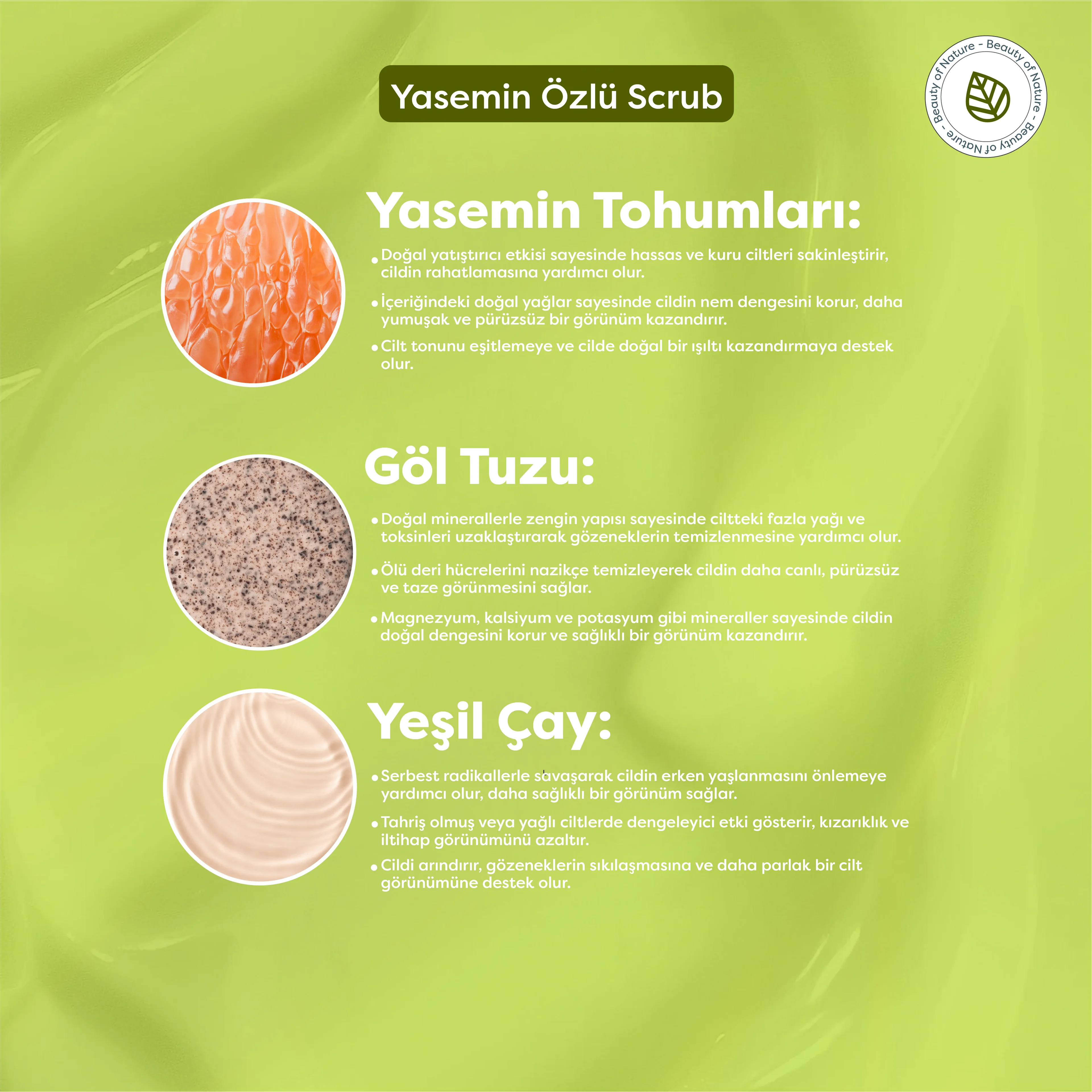 Yasemin Özlü Scrub - Jasmine Scrub - 250 ML