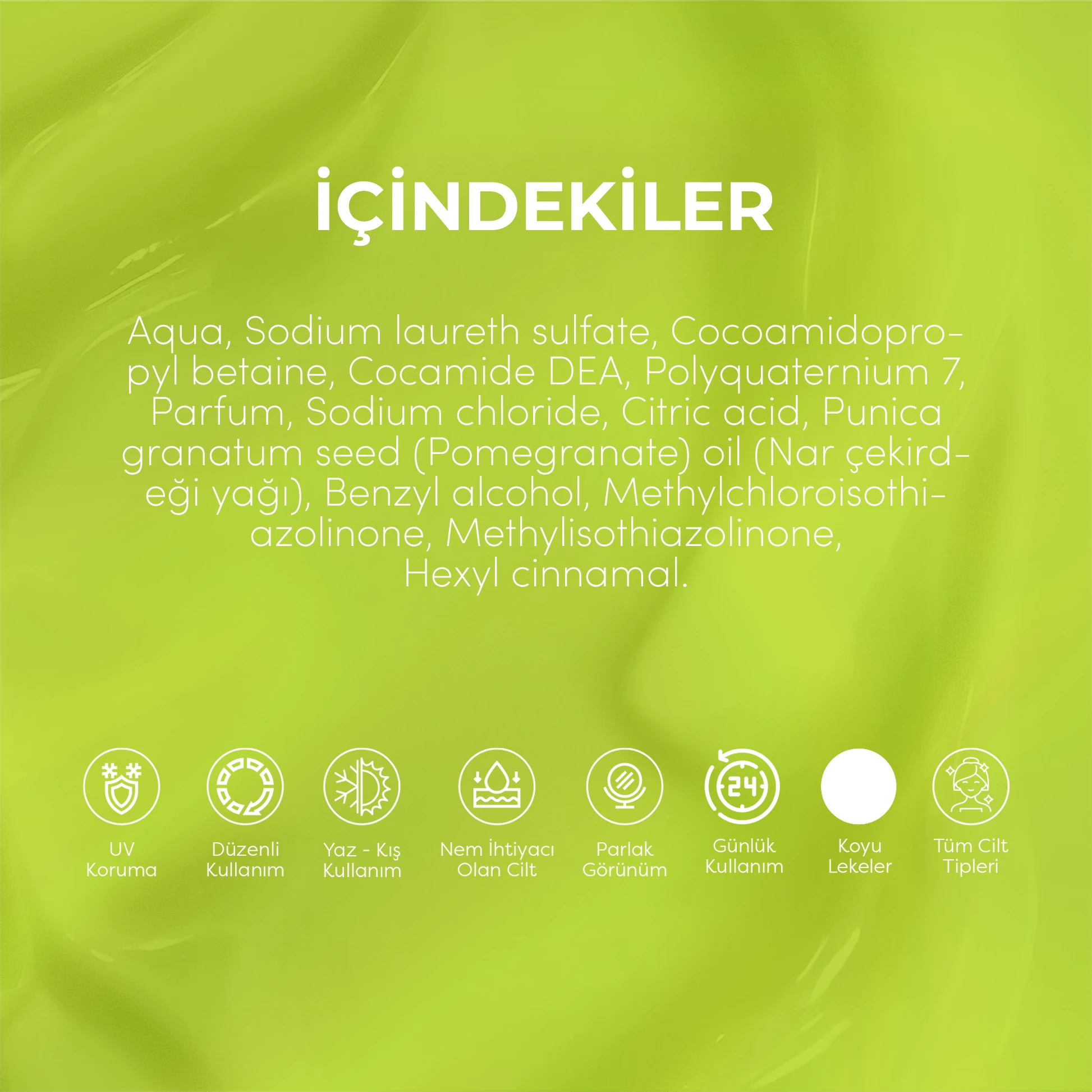 Nar Çekirdeği Yağlı Duş Jeli - Pomegranate Seed Oil