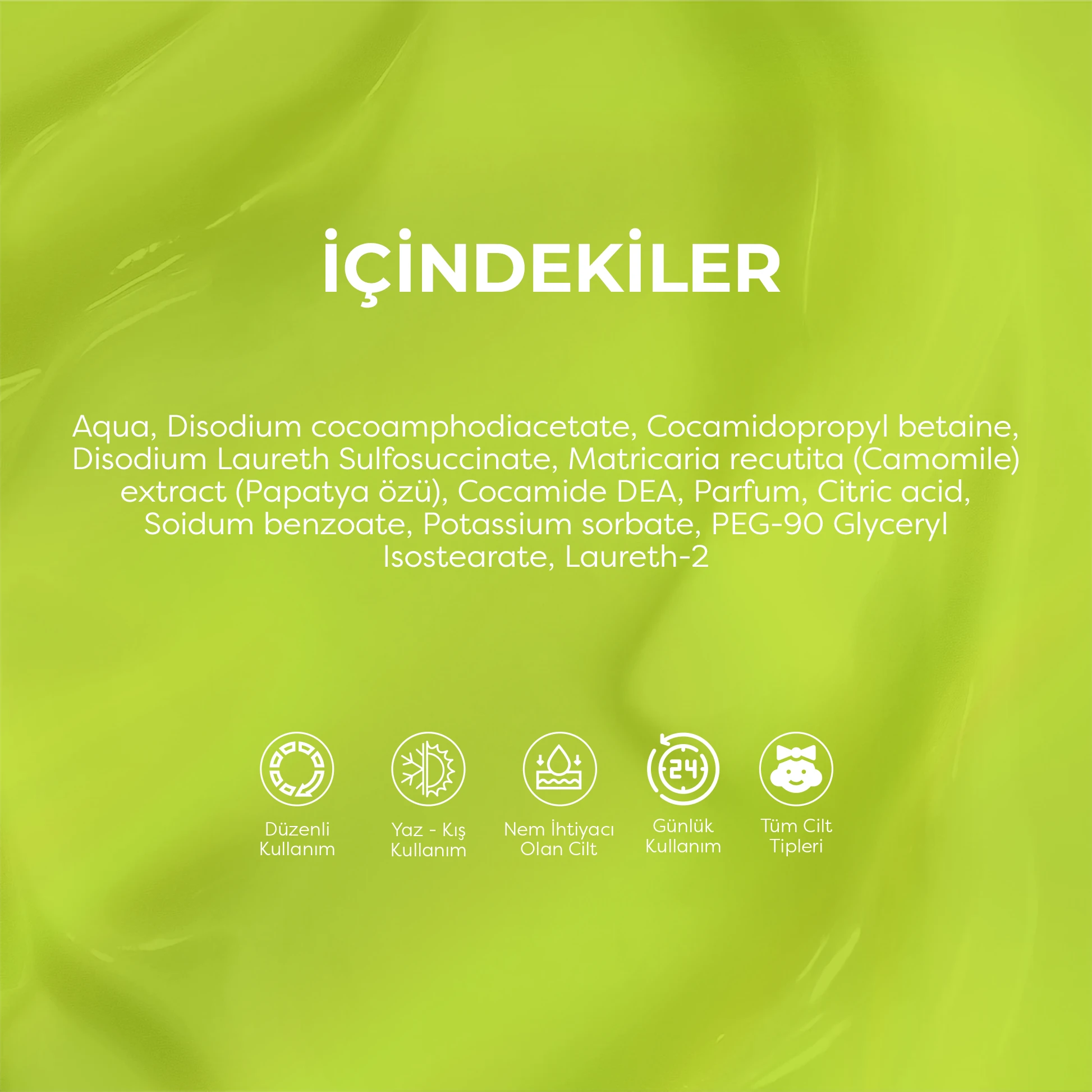 Bebek Saç ve Vücut Şampuanı - Baby Hair & Body Shampoo - 400ML