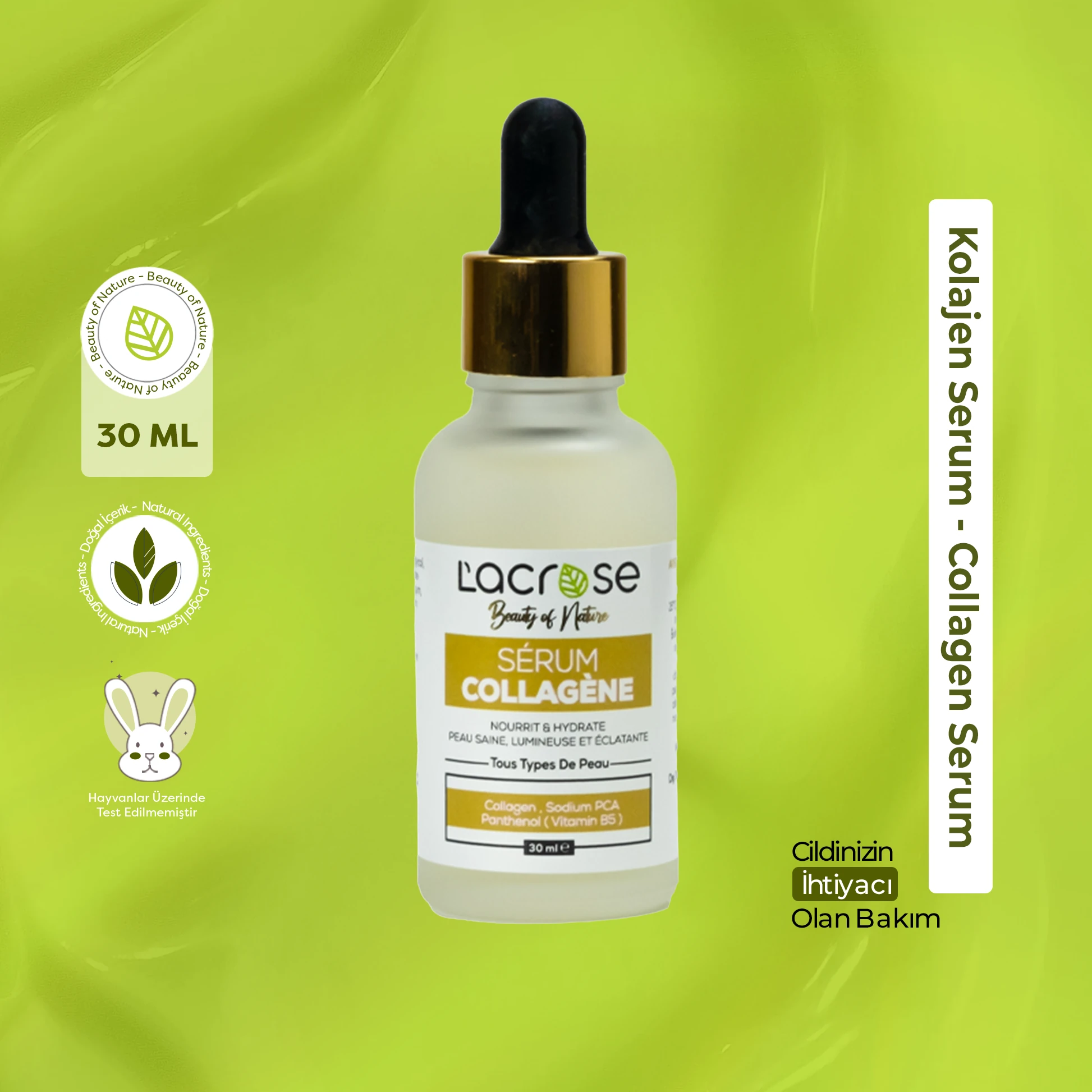 Kolajen Serum - Collagen Serum - 30 ML