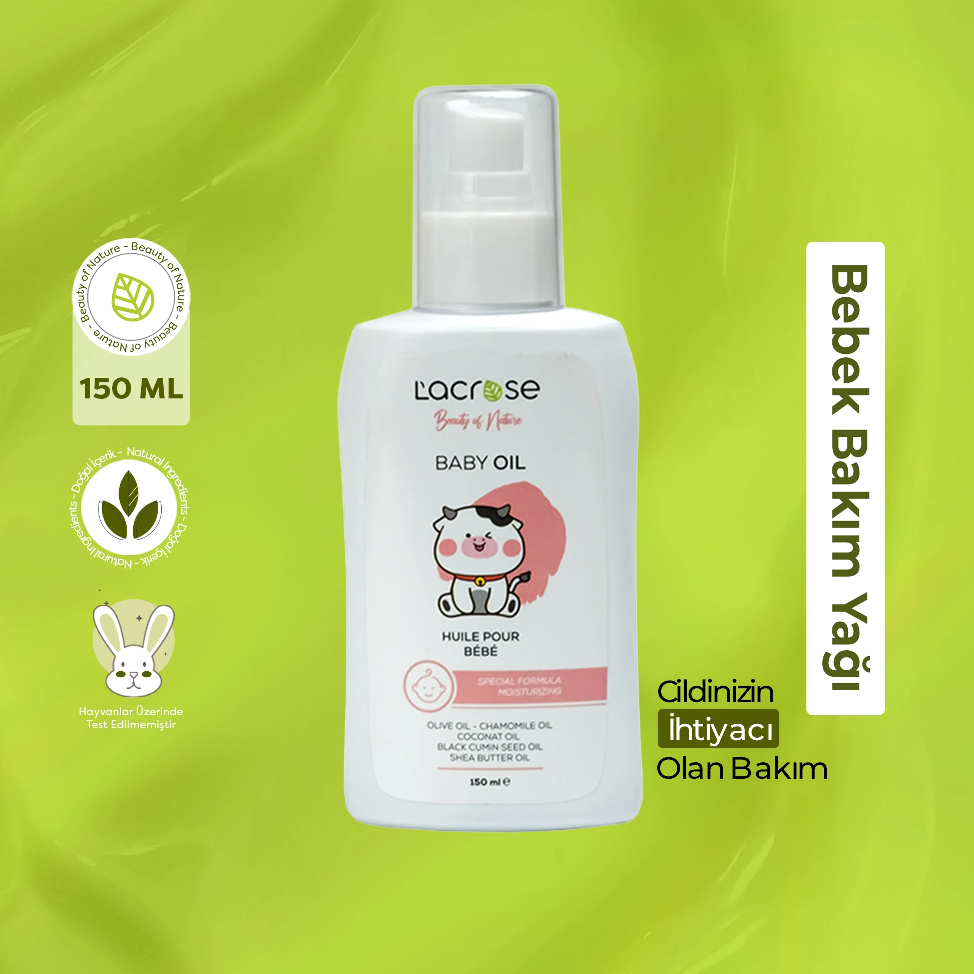 Bebek Bakım Yağı - Baby Oil