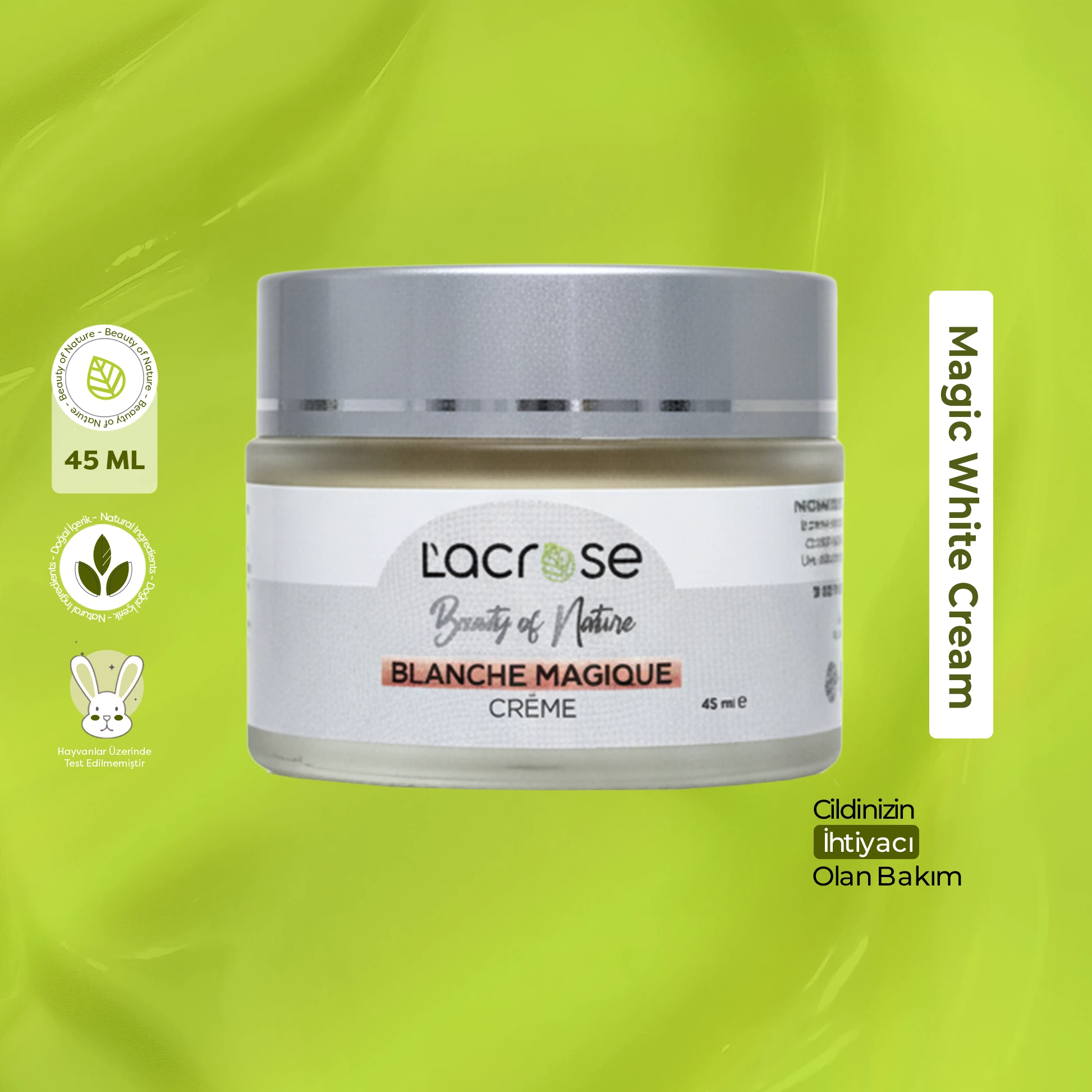 Magic White Beyazlatıcı Krem - 45 ML