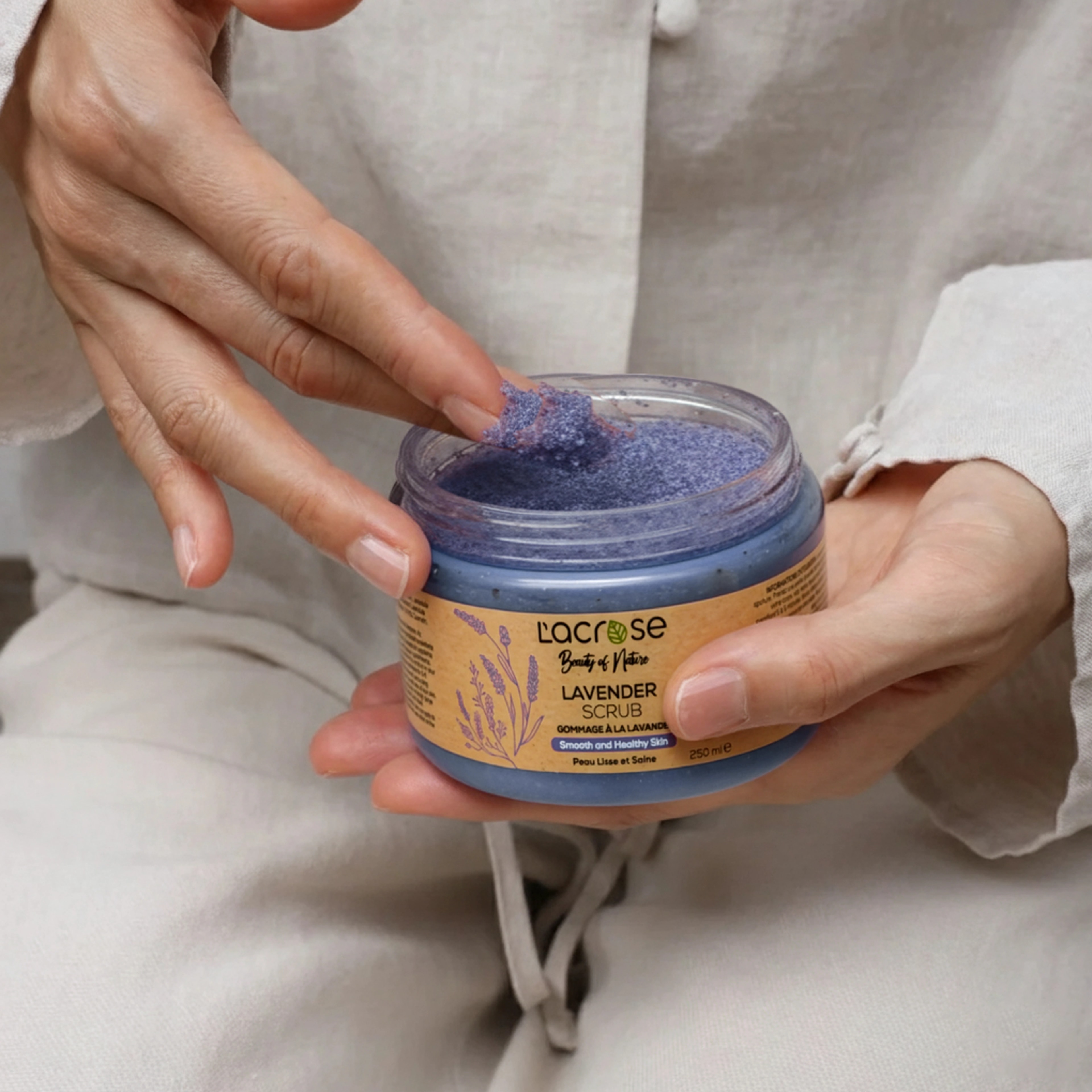 Lavanta Özlü Scrub - Lavender Scrub - 250 ML