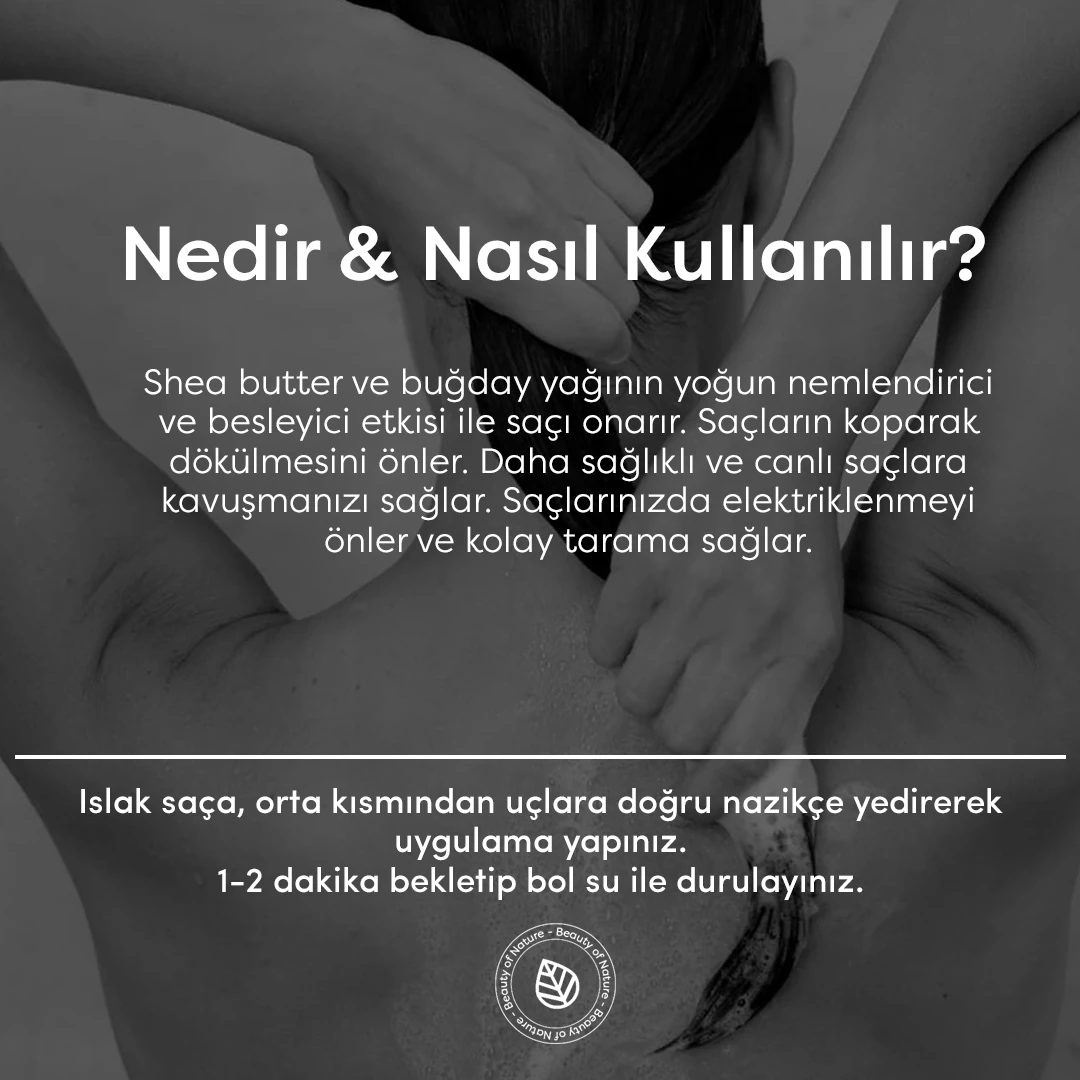 Buğday Yağlı Saç Bakım Kremi  -  Wheat Germ Oil