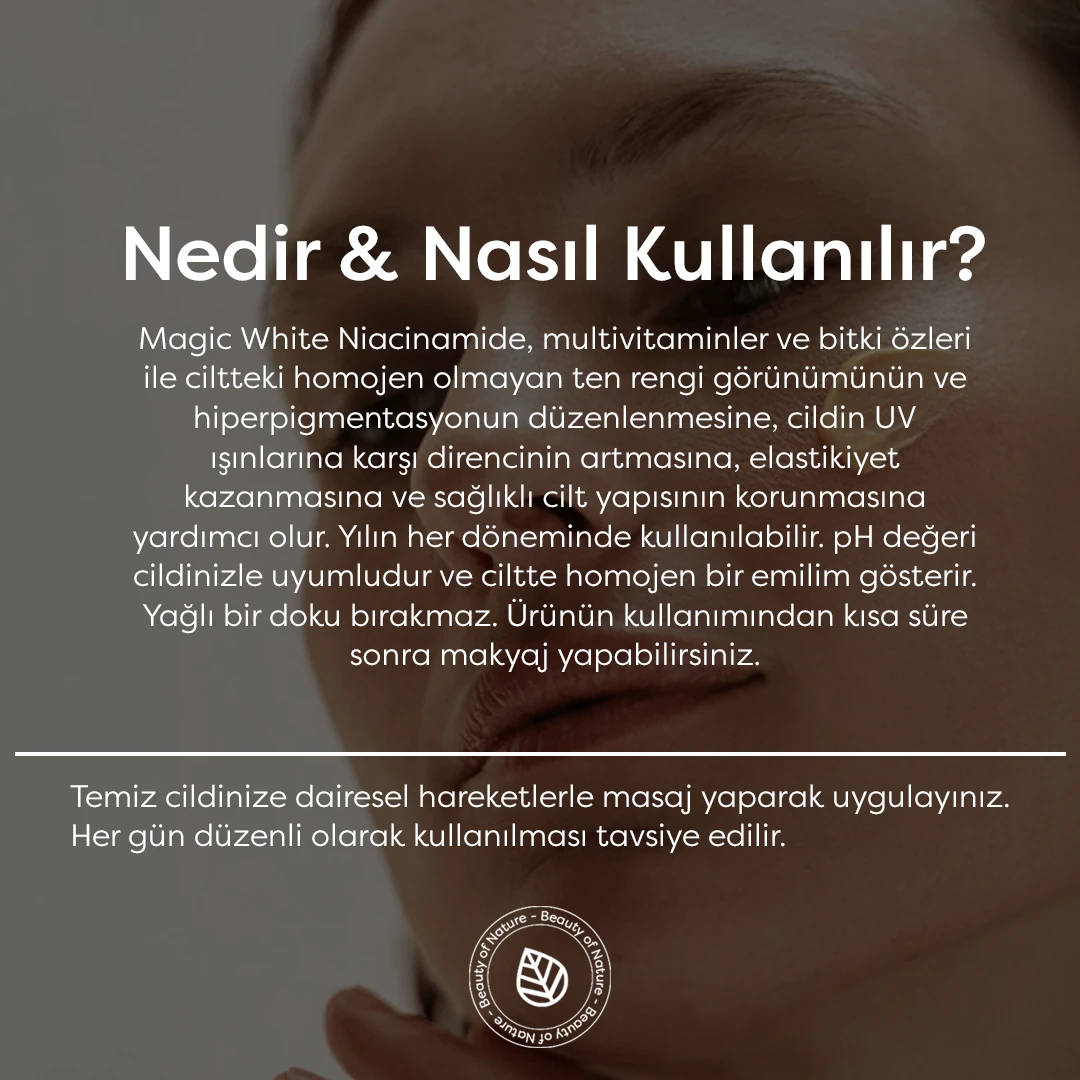 Magic White Beyazlatıcı Krem - 45 ML