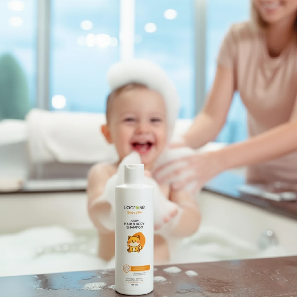 Bebek Saç ve Vücut Şampuanı - Baby Hair & Body Shampoo - 400ML