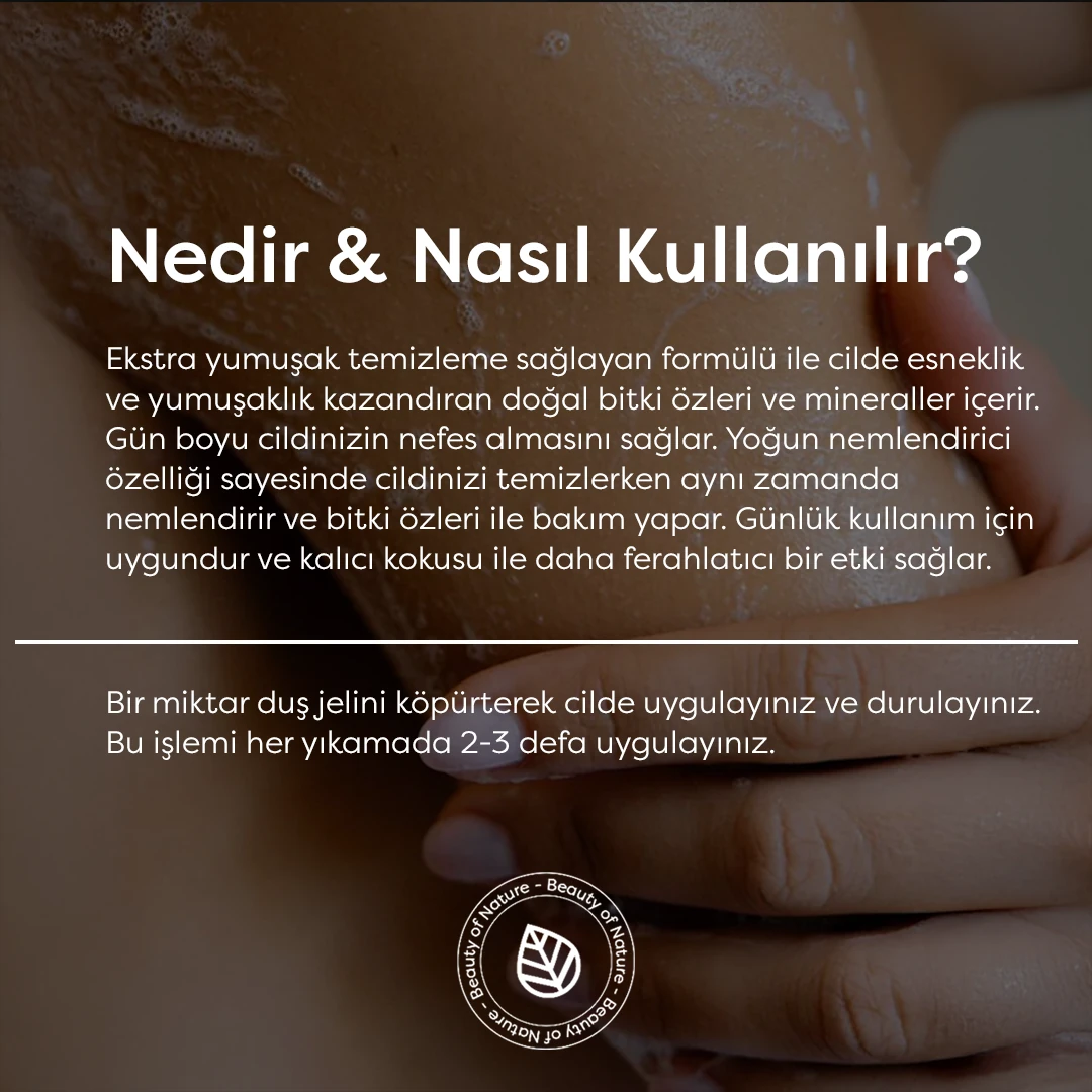 Yasemin Özlü Duş Jeli - Jasmine Shower Gel