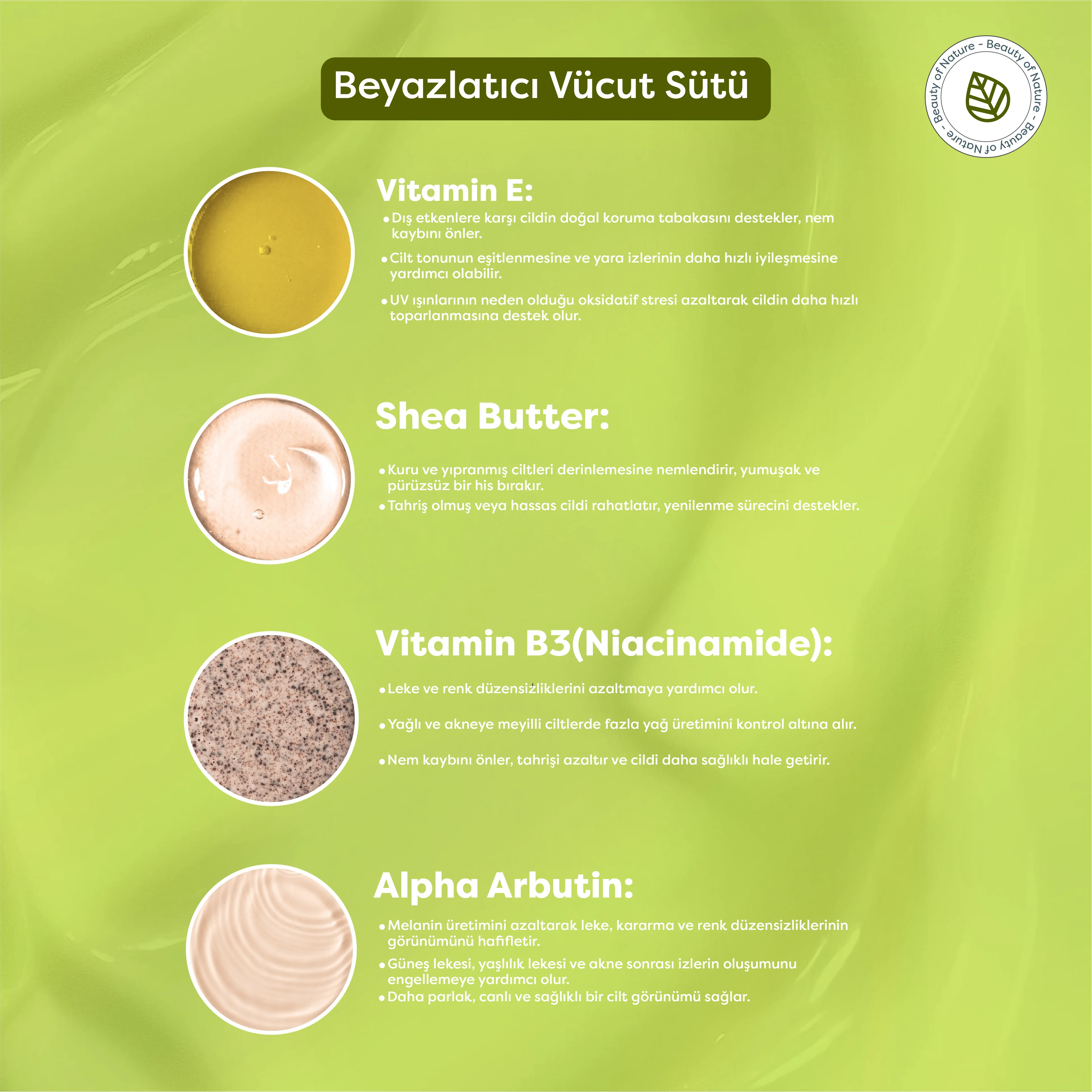 Beyazlatıcı Vücut Sütü - Whitening Body Milk - 500 ml