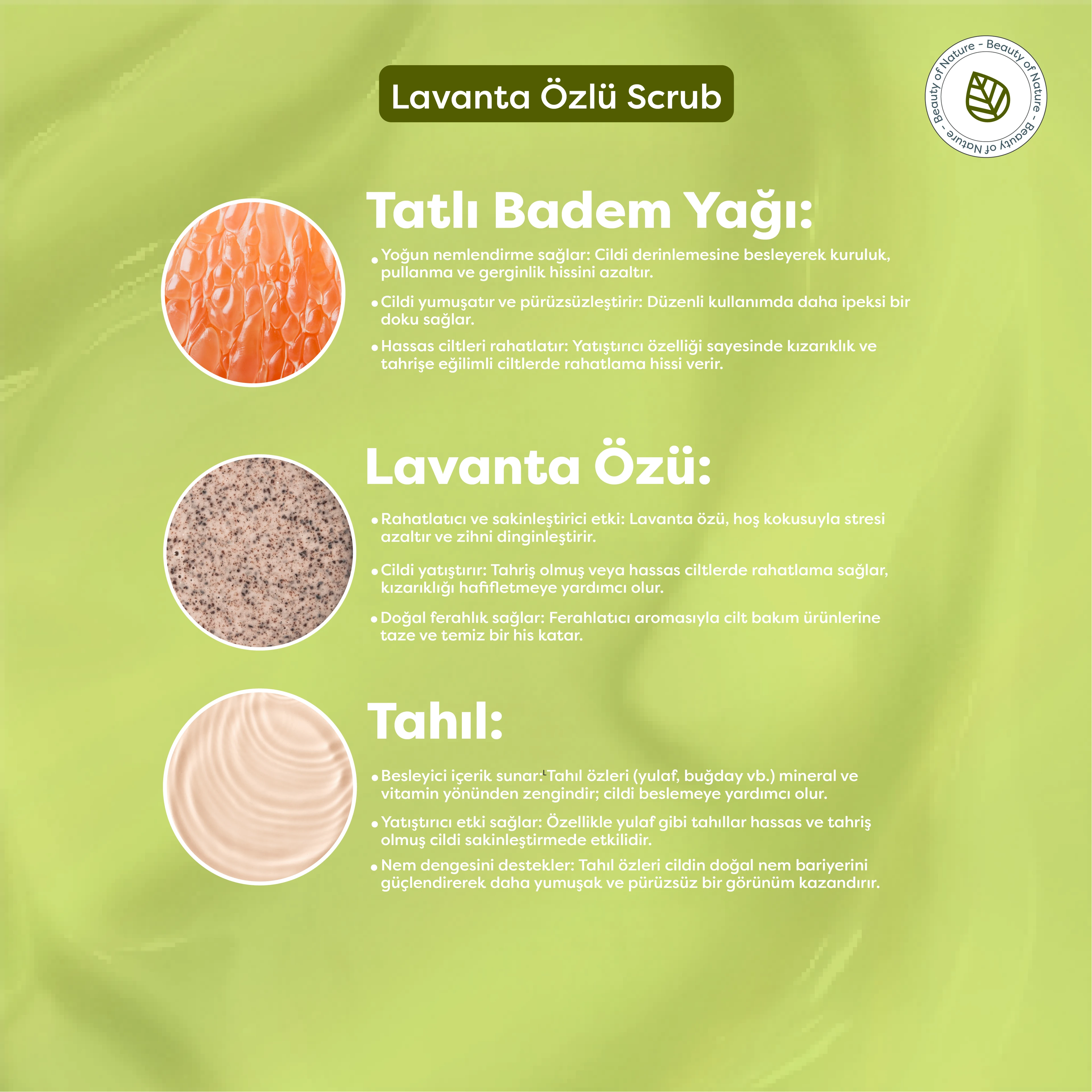 Lavanta Özlü Scrub - Lavender Scrub - 250 ML