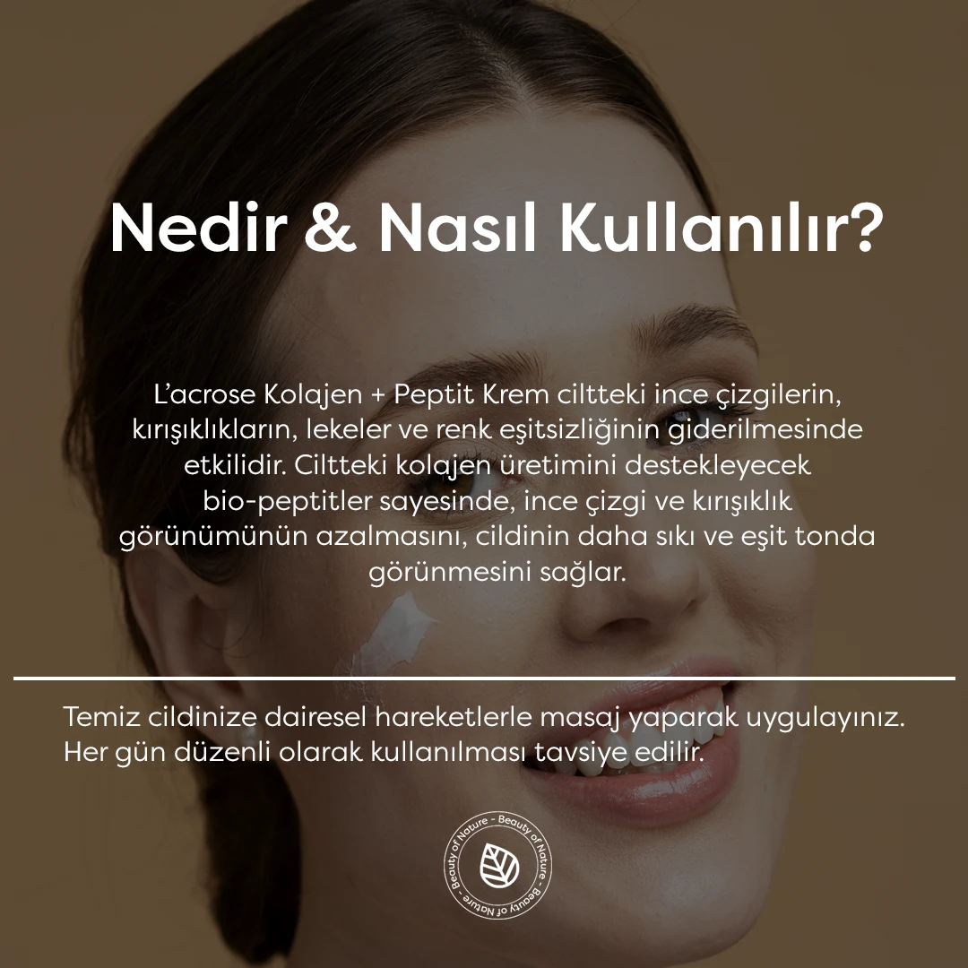 Kolajen + Peptit Krem - Collagen Peptide Cream - 30 ML