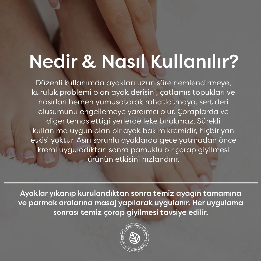 Ayak Bakım Kremi - Foot & Heel Cream - 100 ML