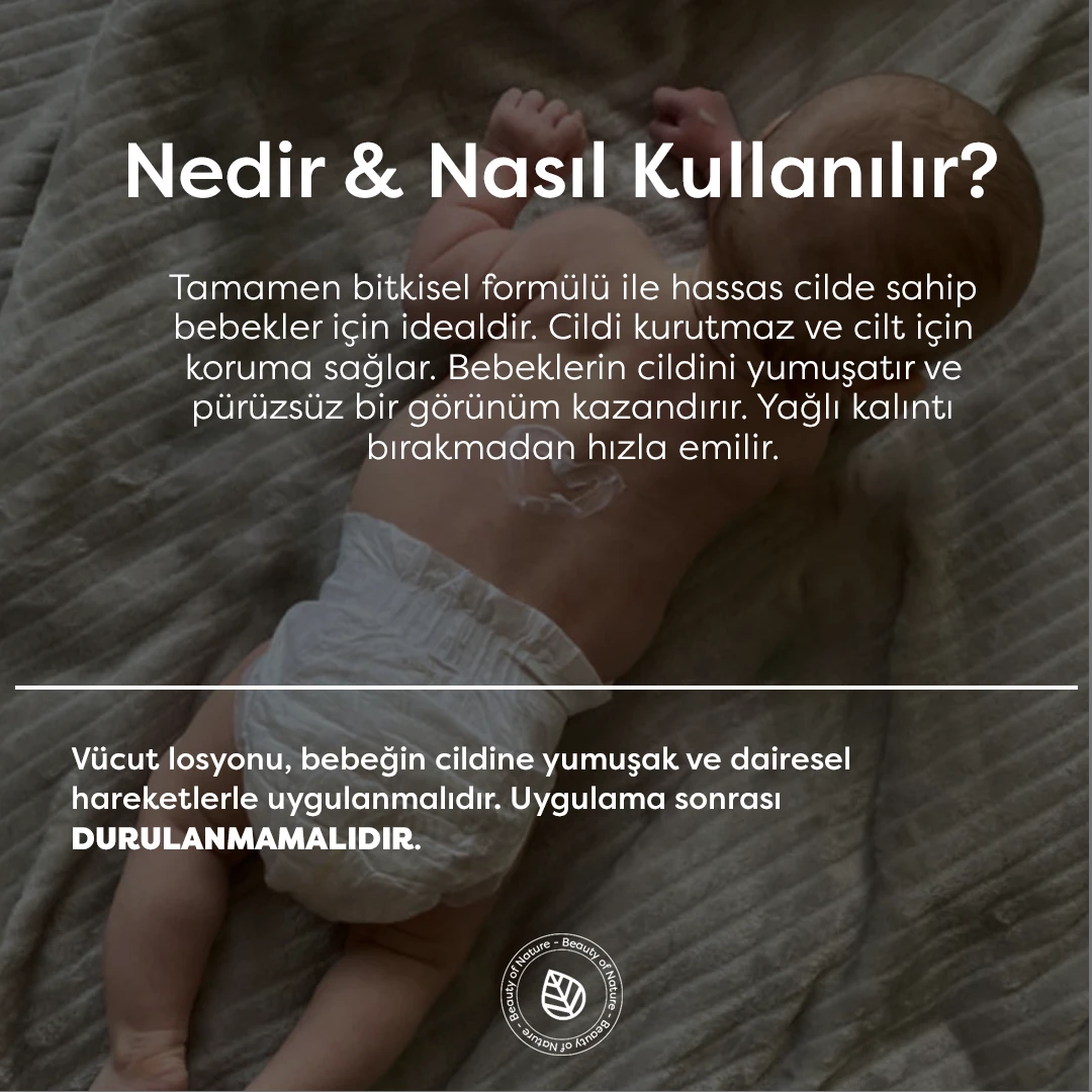 Bebek Vücut Losyonu - Baby Body Milk - 500 ML