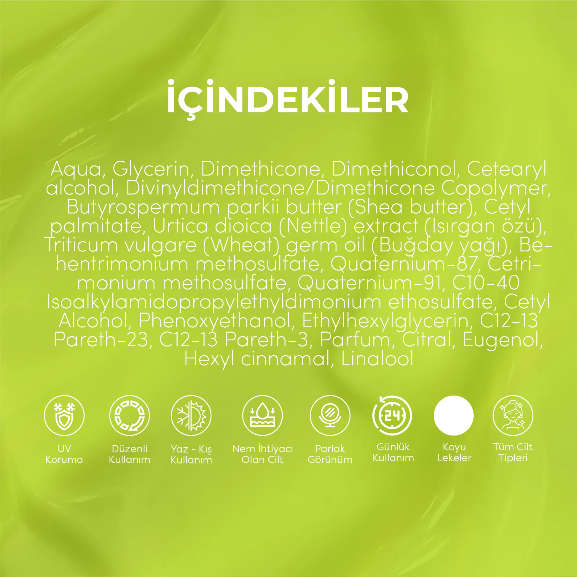 Buğday Yağlı Saç Bakım Kremi  -  Wheat Germ Oil