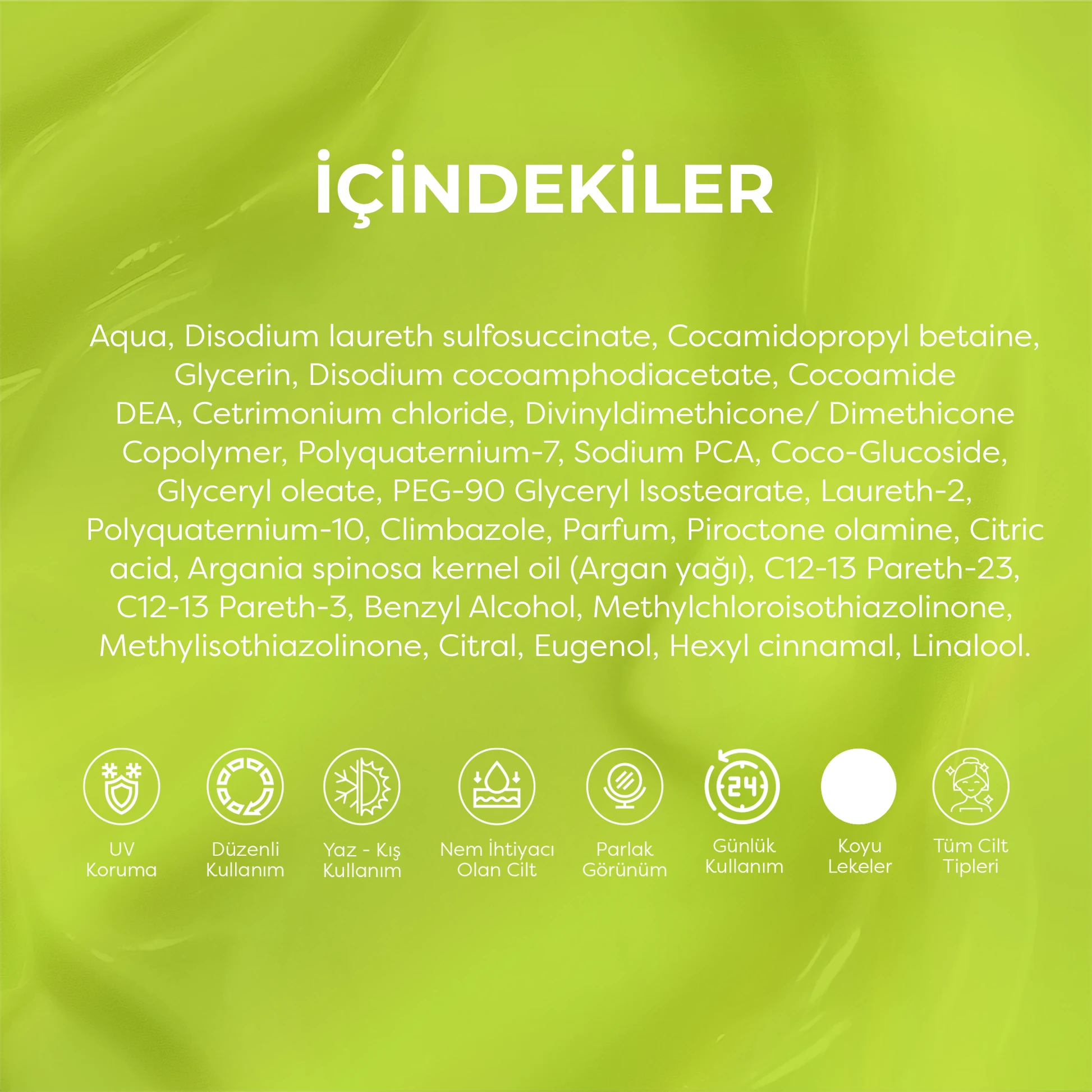 Argan Yağlı Şampuan - Argan Oil Shampoo - 400 ML