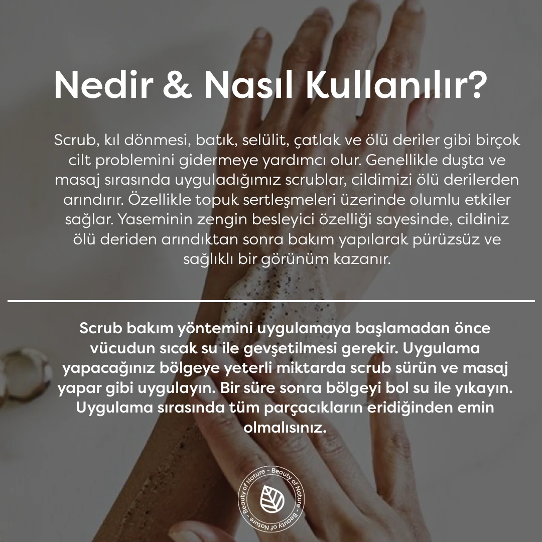 Yasemin Özlü Scrub - Jasmine Scrub - 250 ML