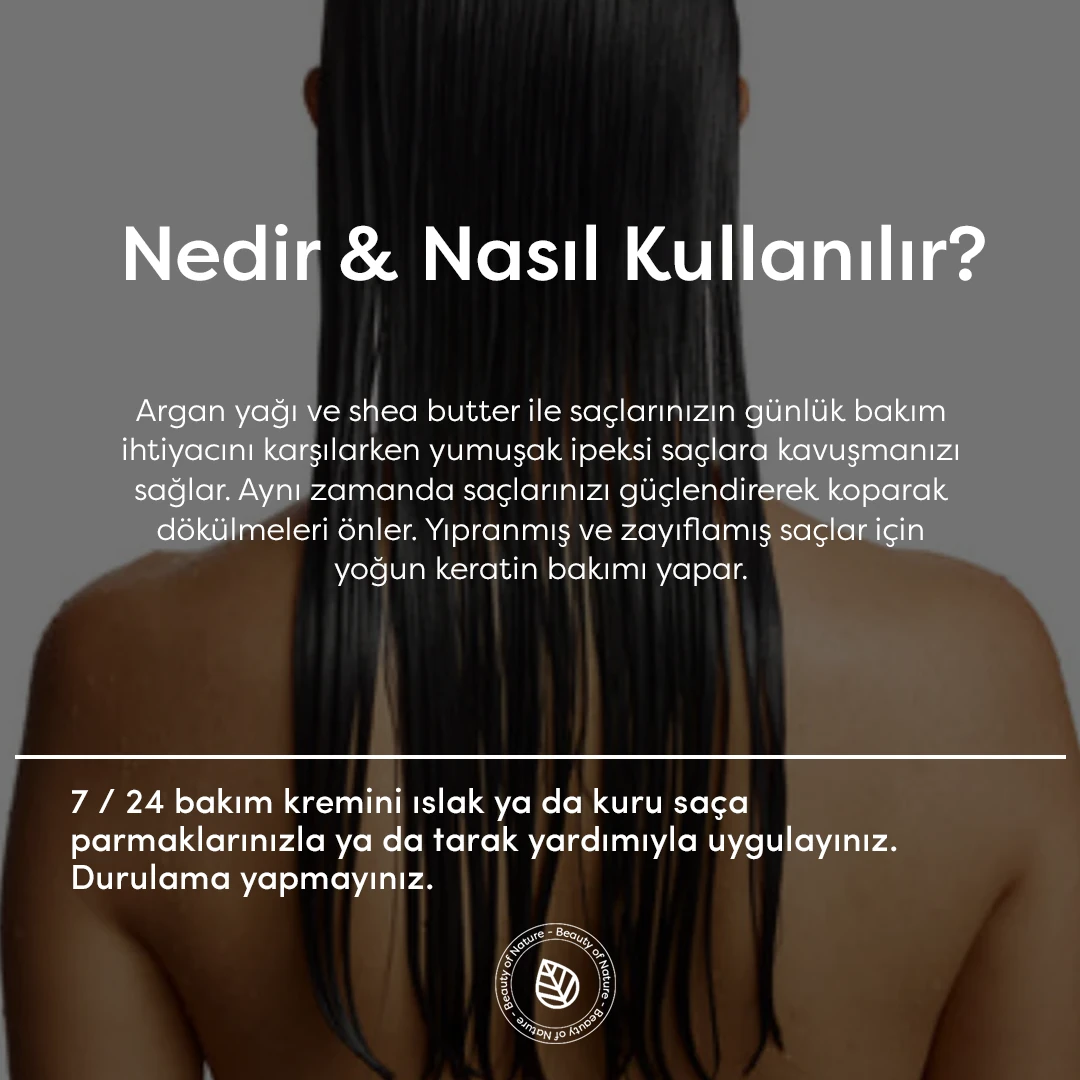 Shea Yağı & Keratinli Saç Bakım Kremi