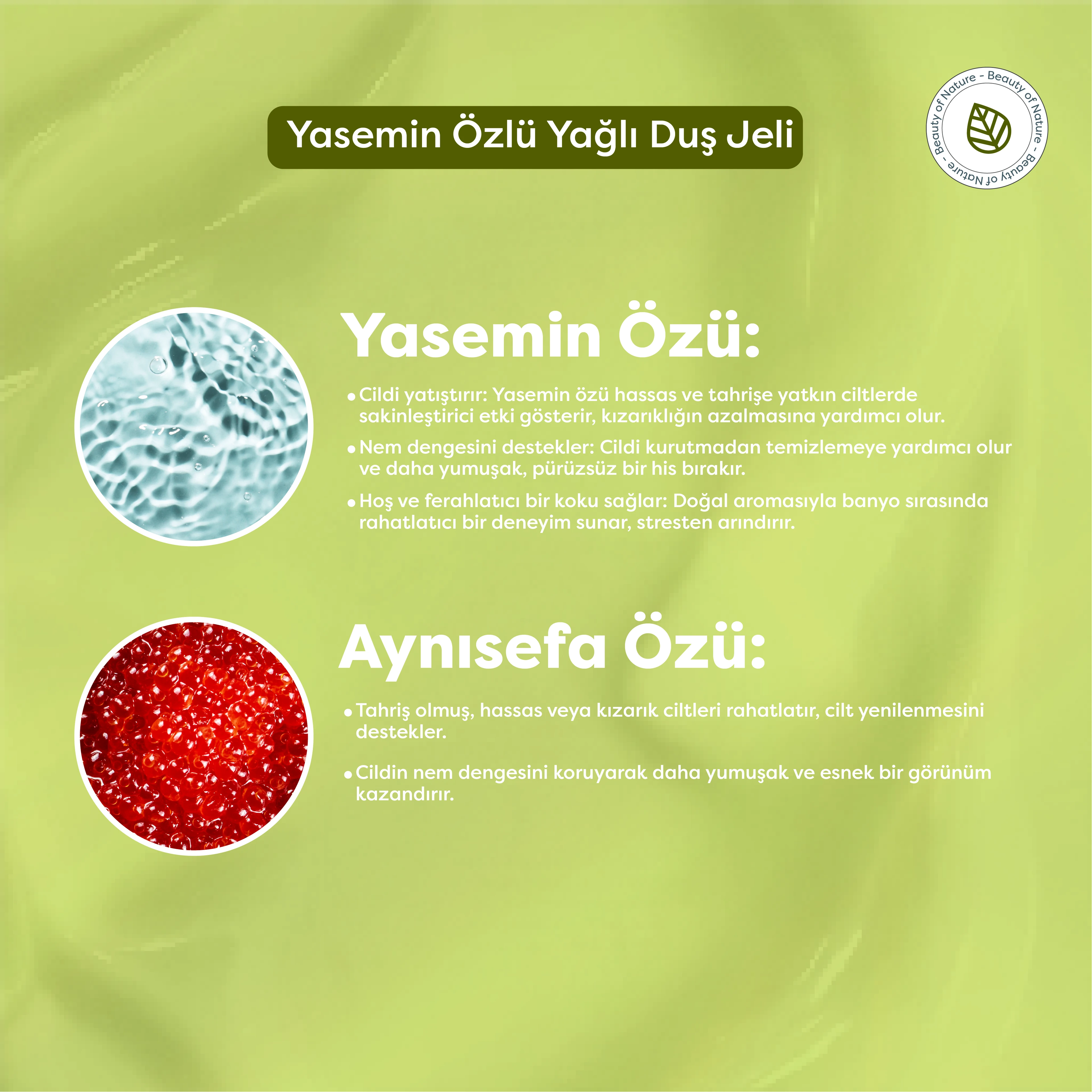 Yasemin Özlü Duş Jeli - Jasmine Shower Gel