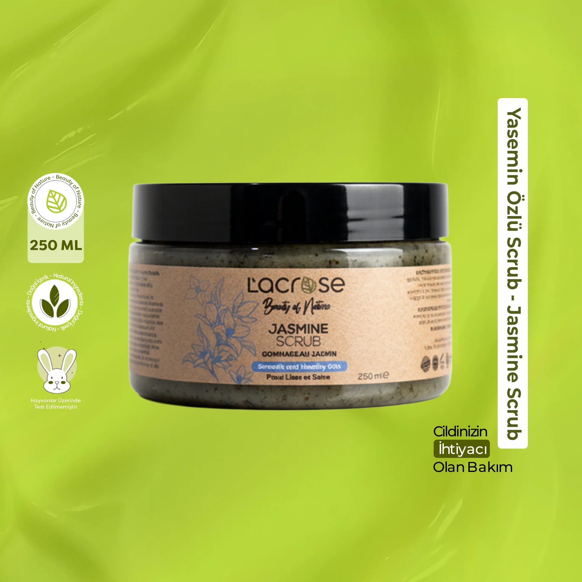 Yasemin Özlü Scrub - Jasmine Scrub - 250 ML