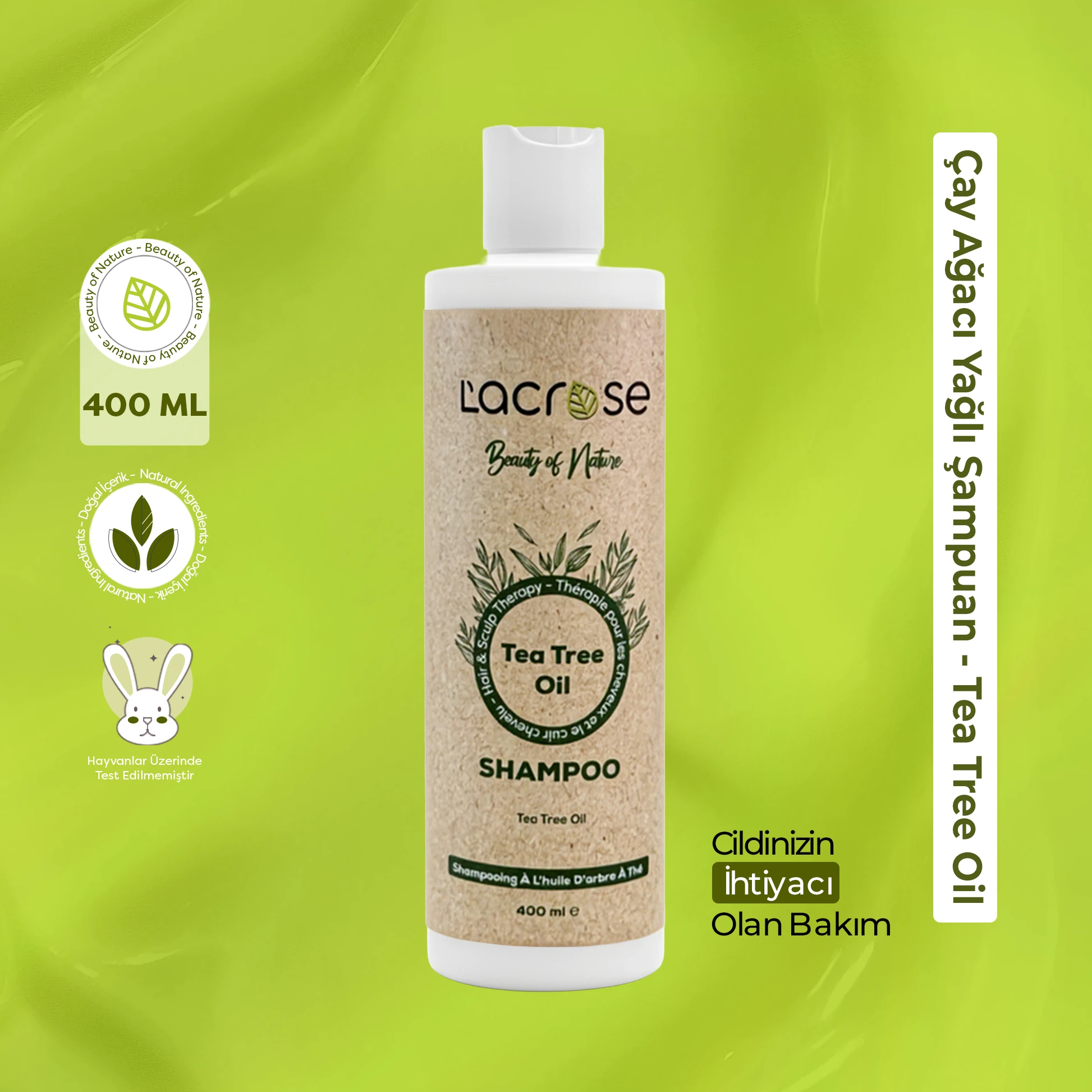 Çay Ağacı Yağlı Şampuan - Tea Tree Oil