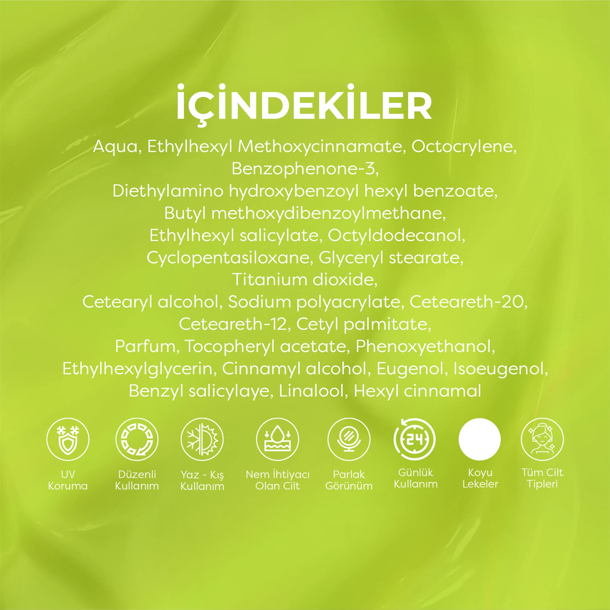 Güneş Kremi +50 SPF - Sun Protector +50 SPF - 80 ML