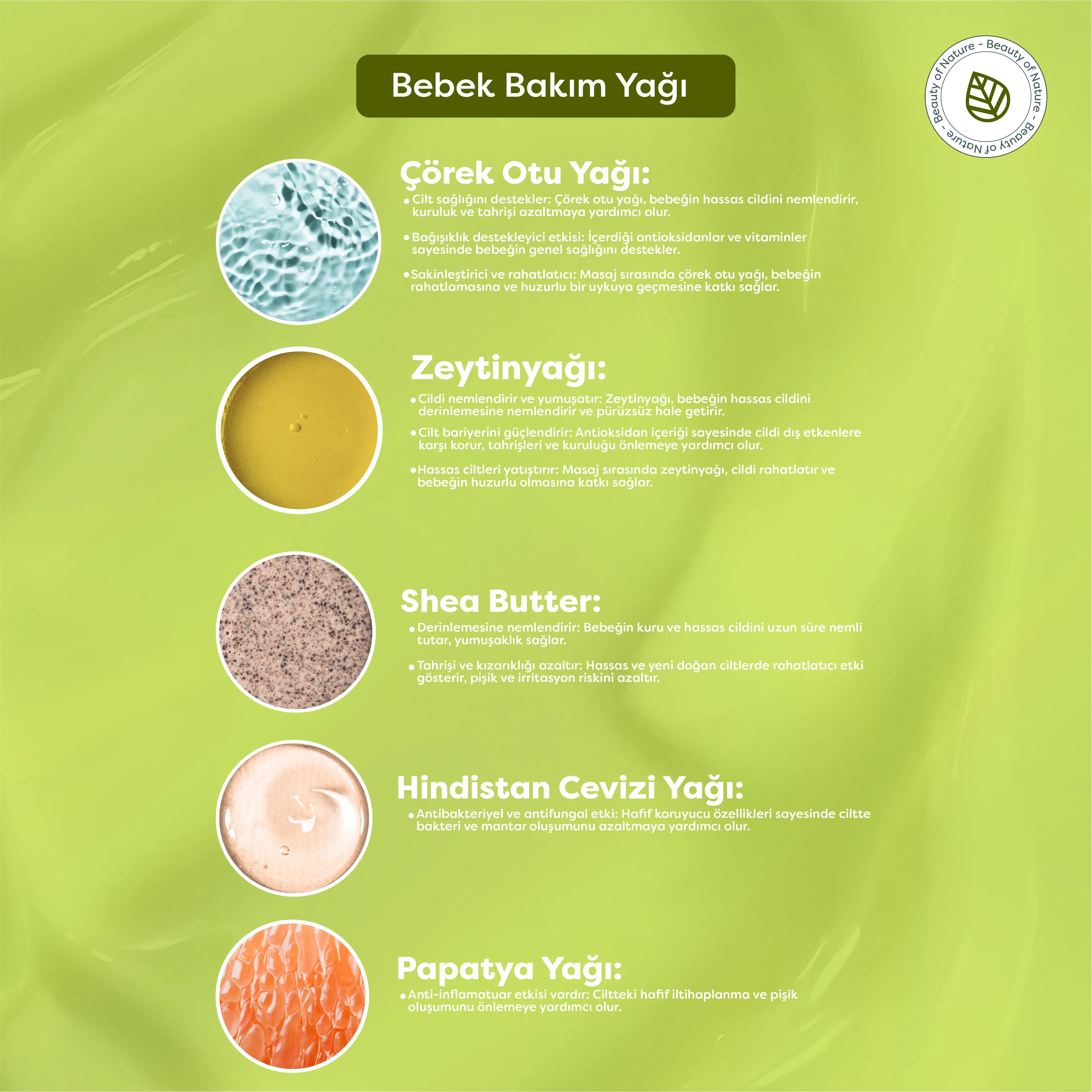 Bebek Bakım Yağı - Baby Oil