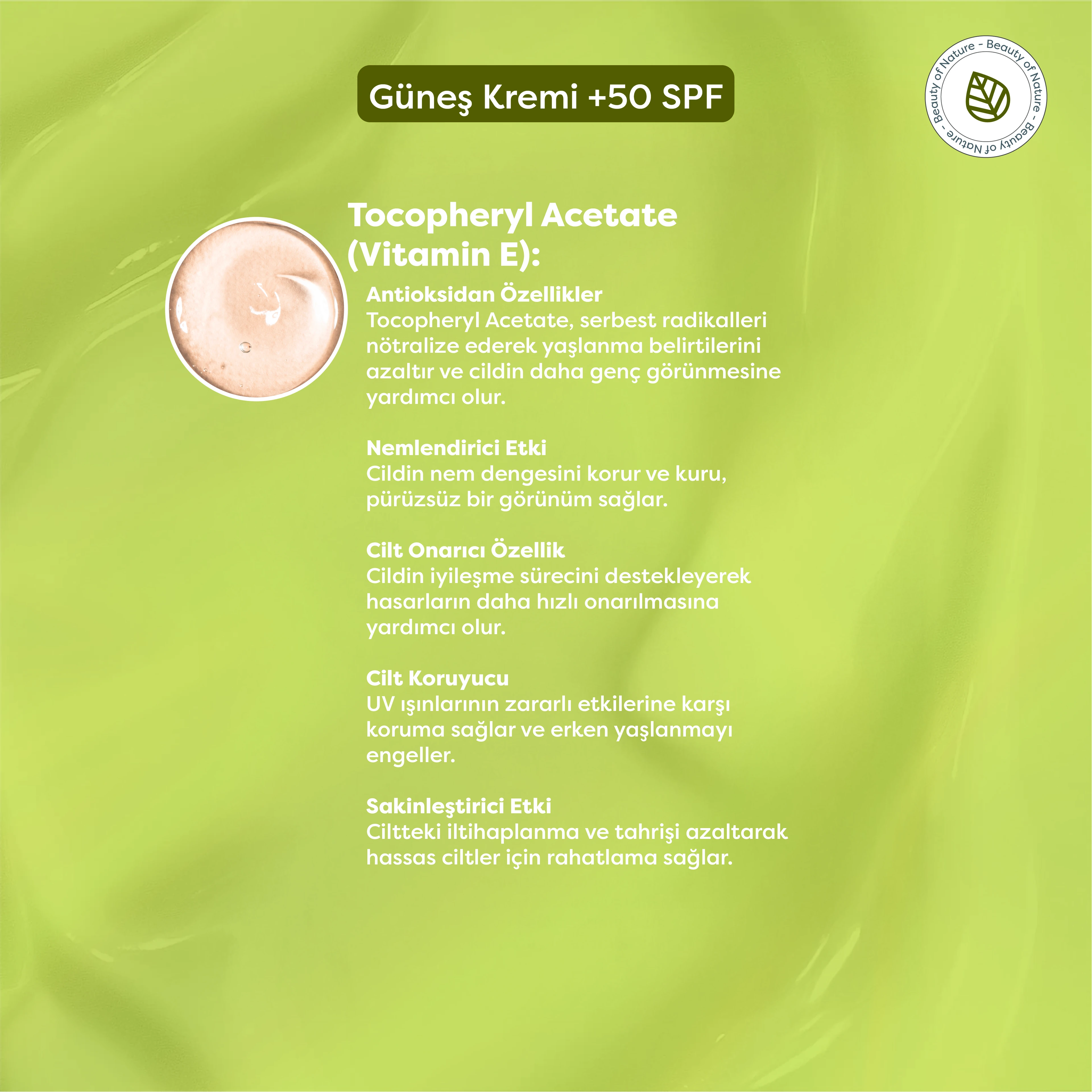 Güneş Kremi +50 SPF - Sun Protector +50 SPF - 80 ML