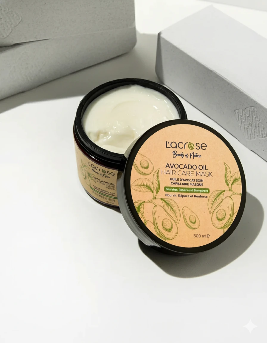Avokado Yağlı Saç Maskesi - Avocado Oil Hair Care Mask - 500 ML