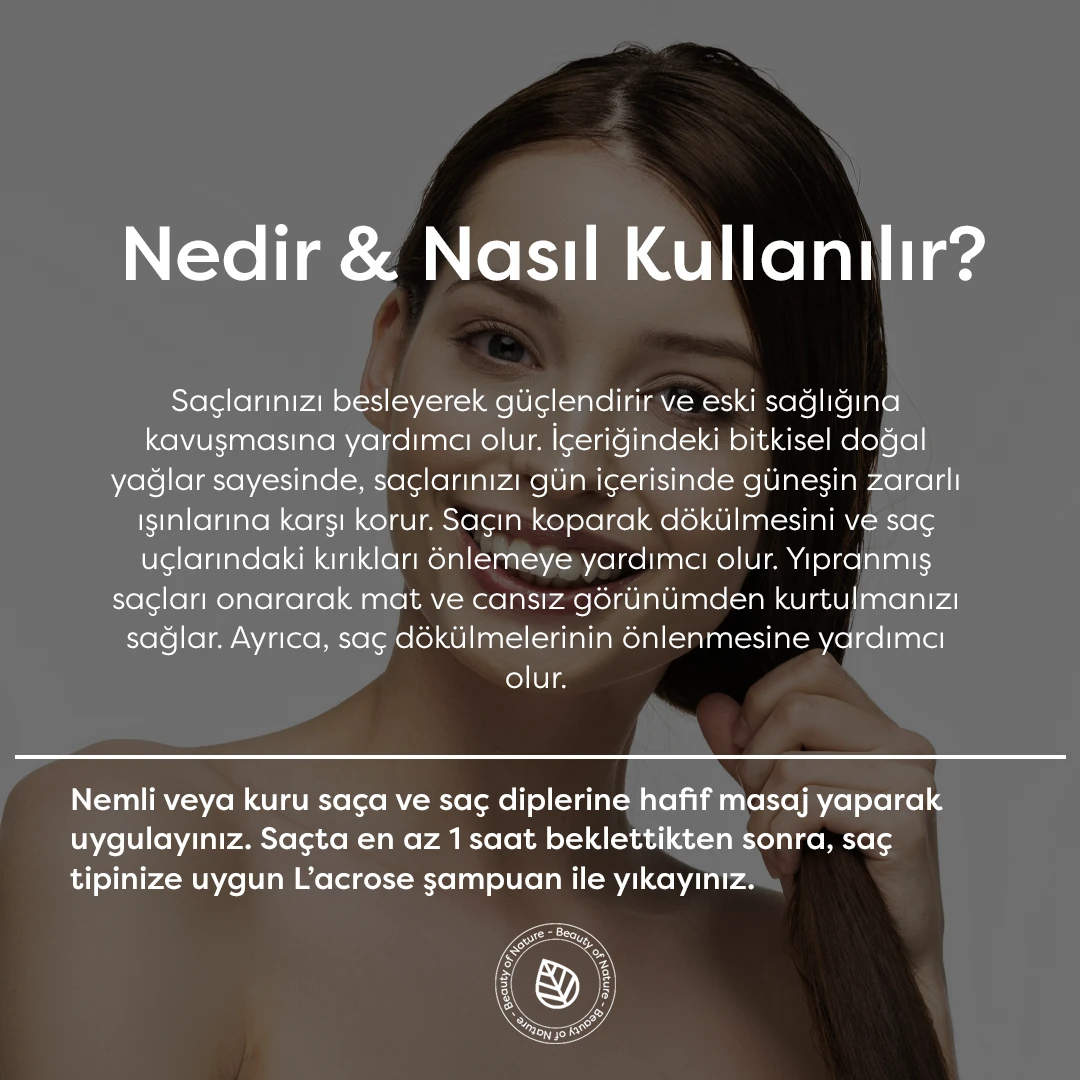 Herbal Harmony Bitkisel Saç Bakım Yağı - Herbal Harmony Hair Care Oil - 190 ML