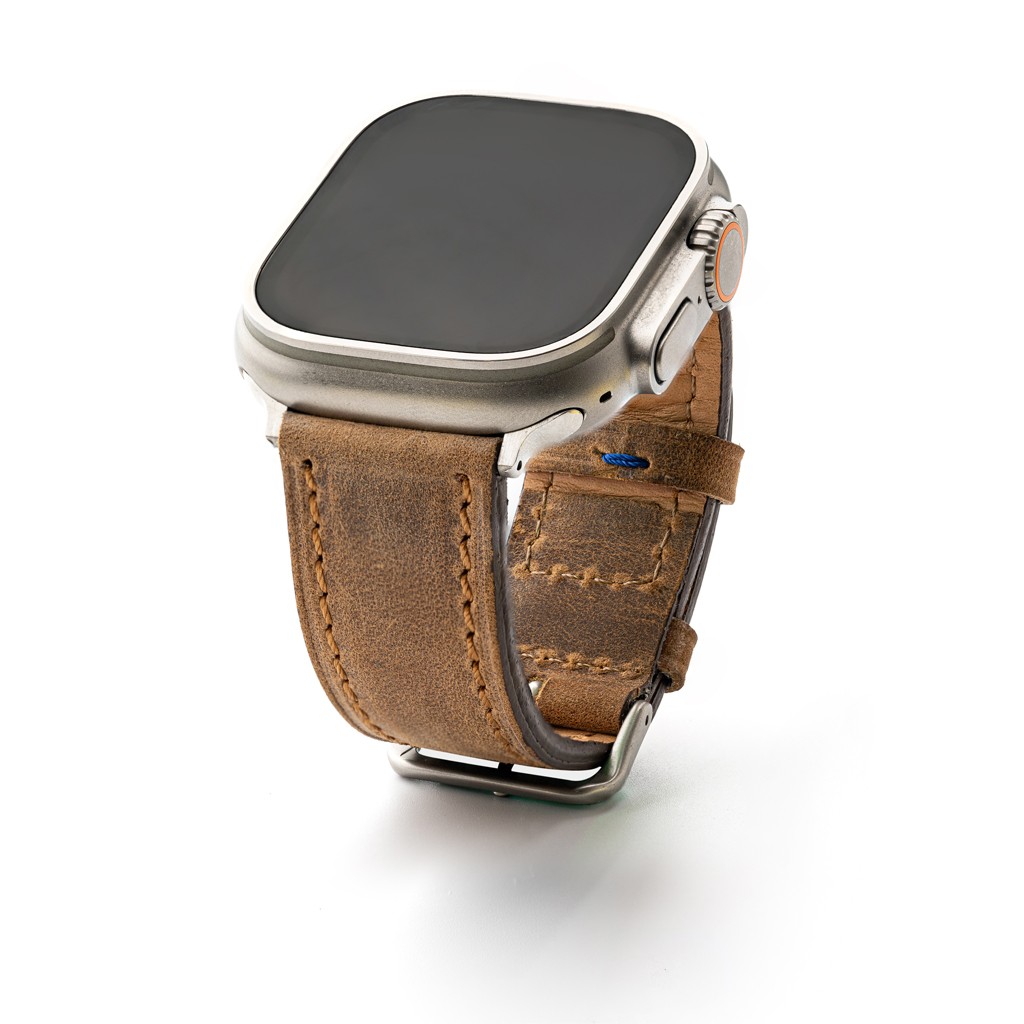 Çöl Rüzgarı Apple Watch Compatible Genuine Leather Band