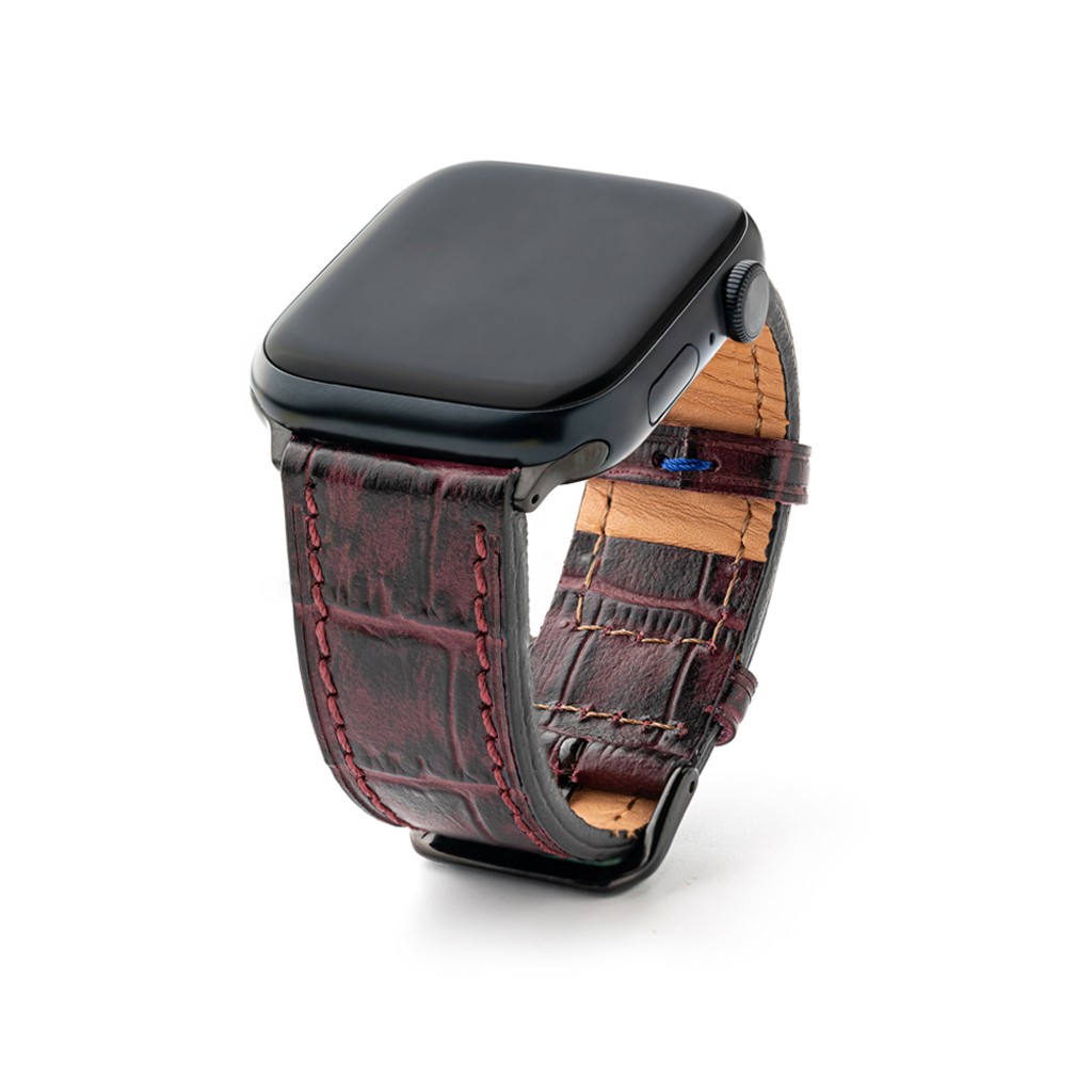 Lavanta Apple Watch Compatible Genuine Leather Band