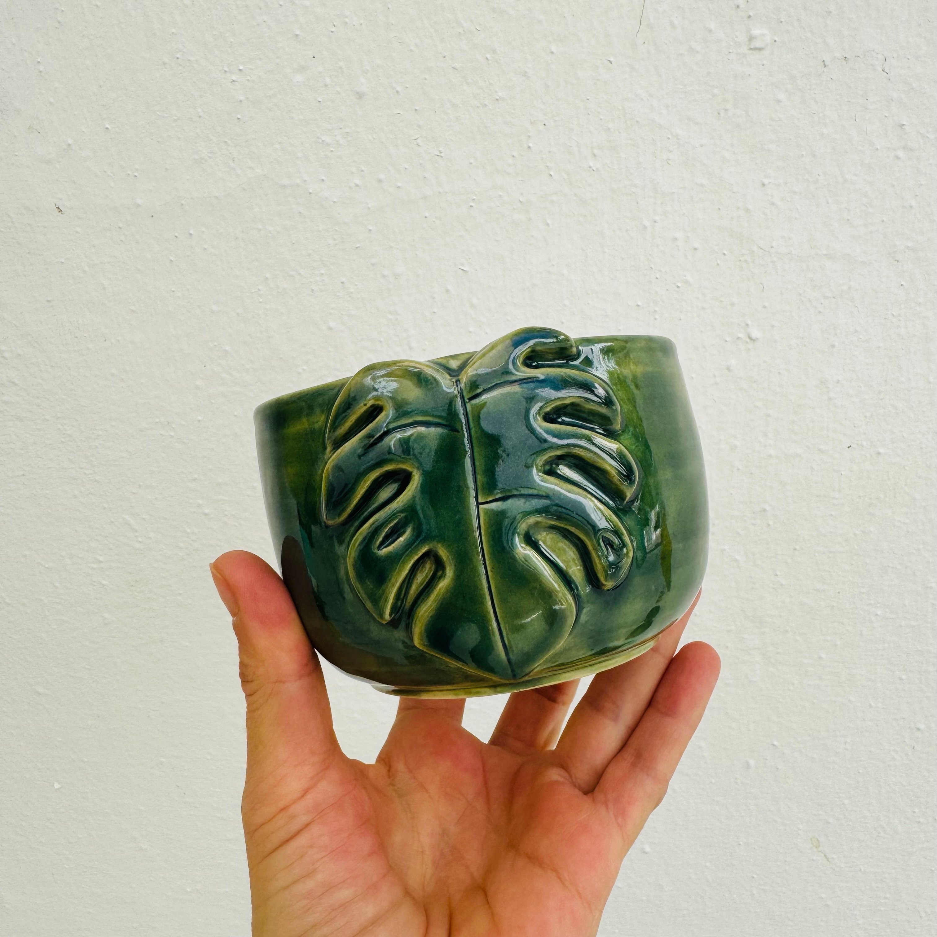 Monstera Bowl Or Pot