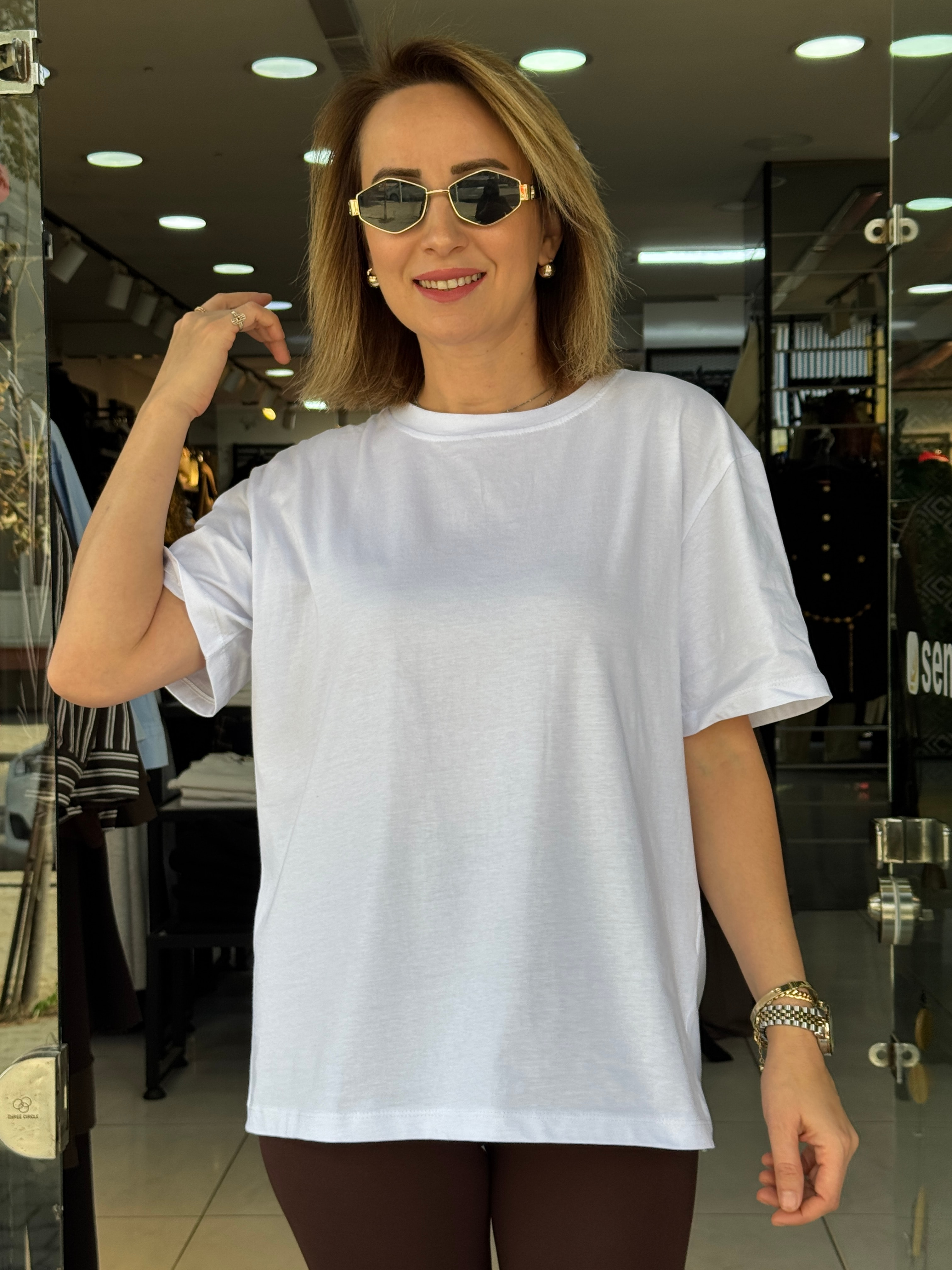 Basic Yuvarlak Yaka Tshirt