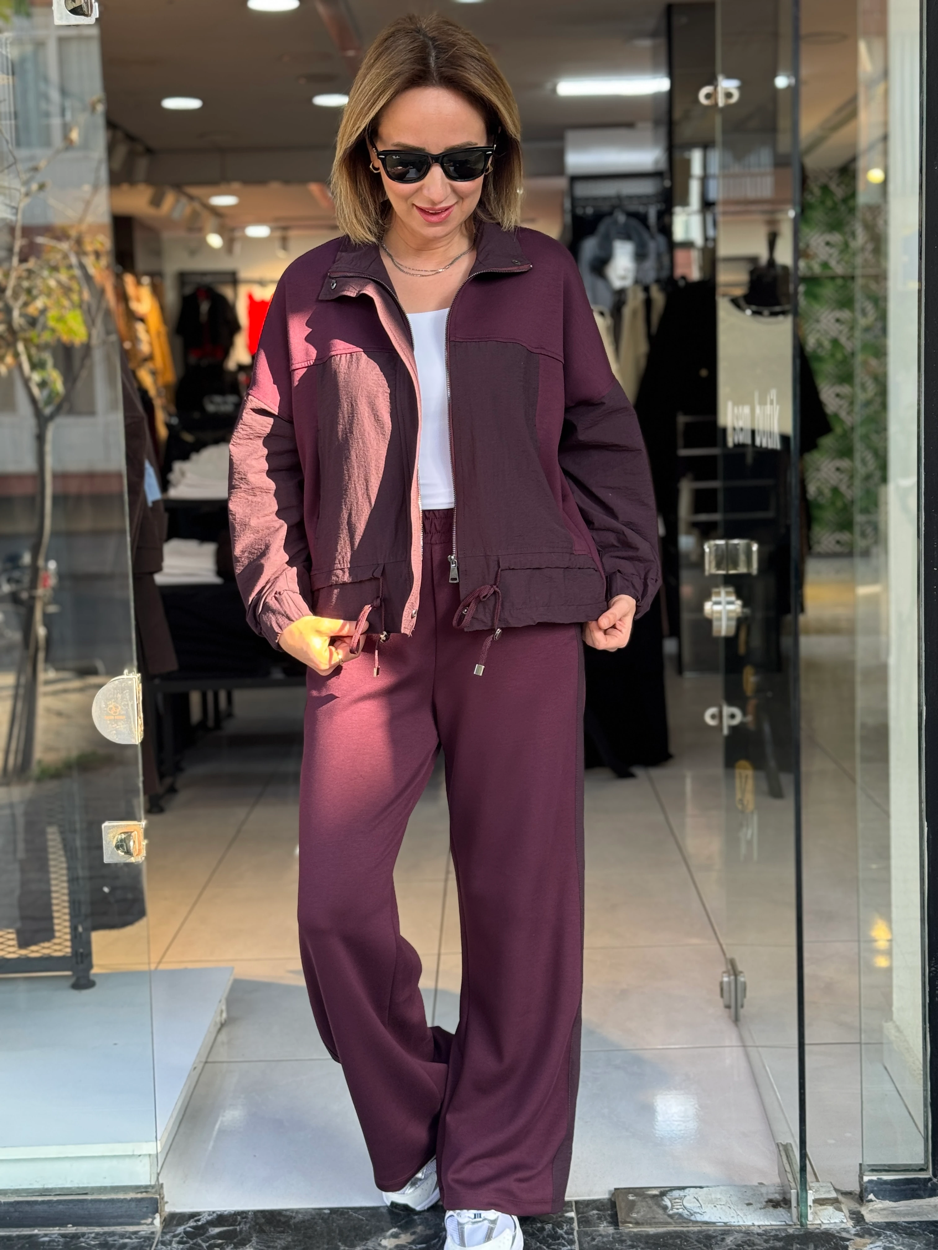 Bordo Paraşüt Detaylı Takım