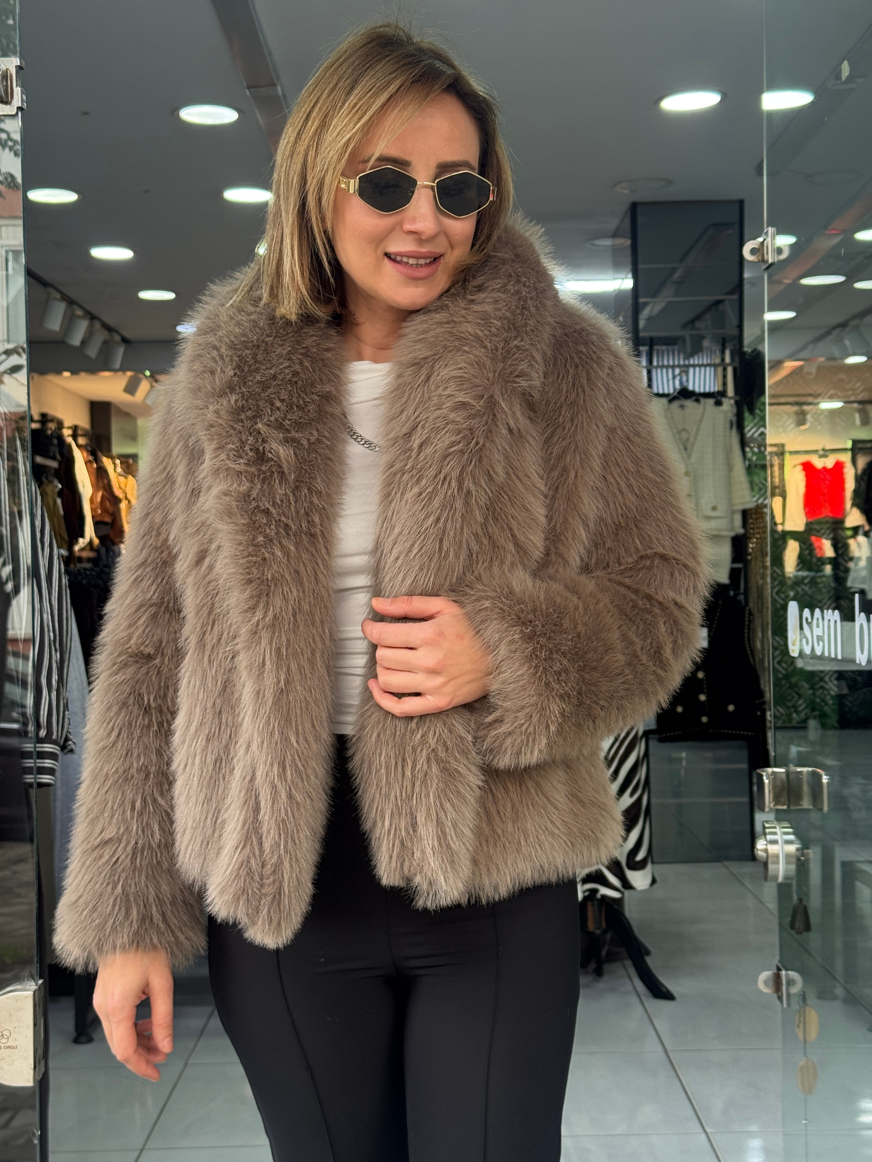 İçi Astarlı Premium Kürk