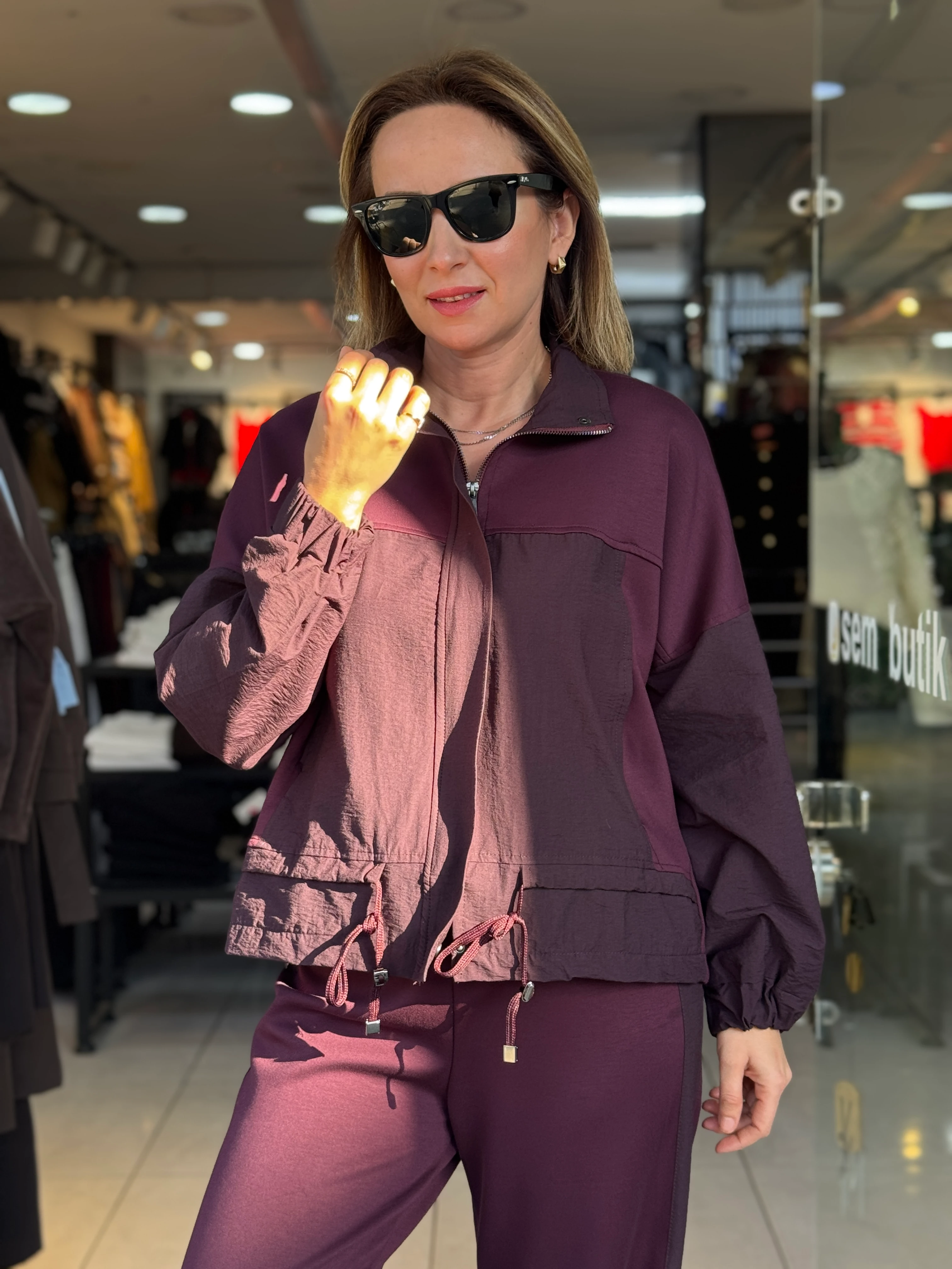 Bordo Paraşüt Detaylı Takım