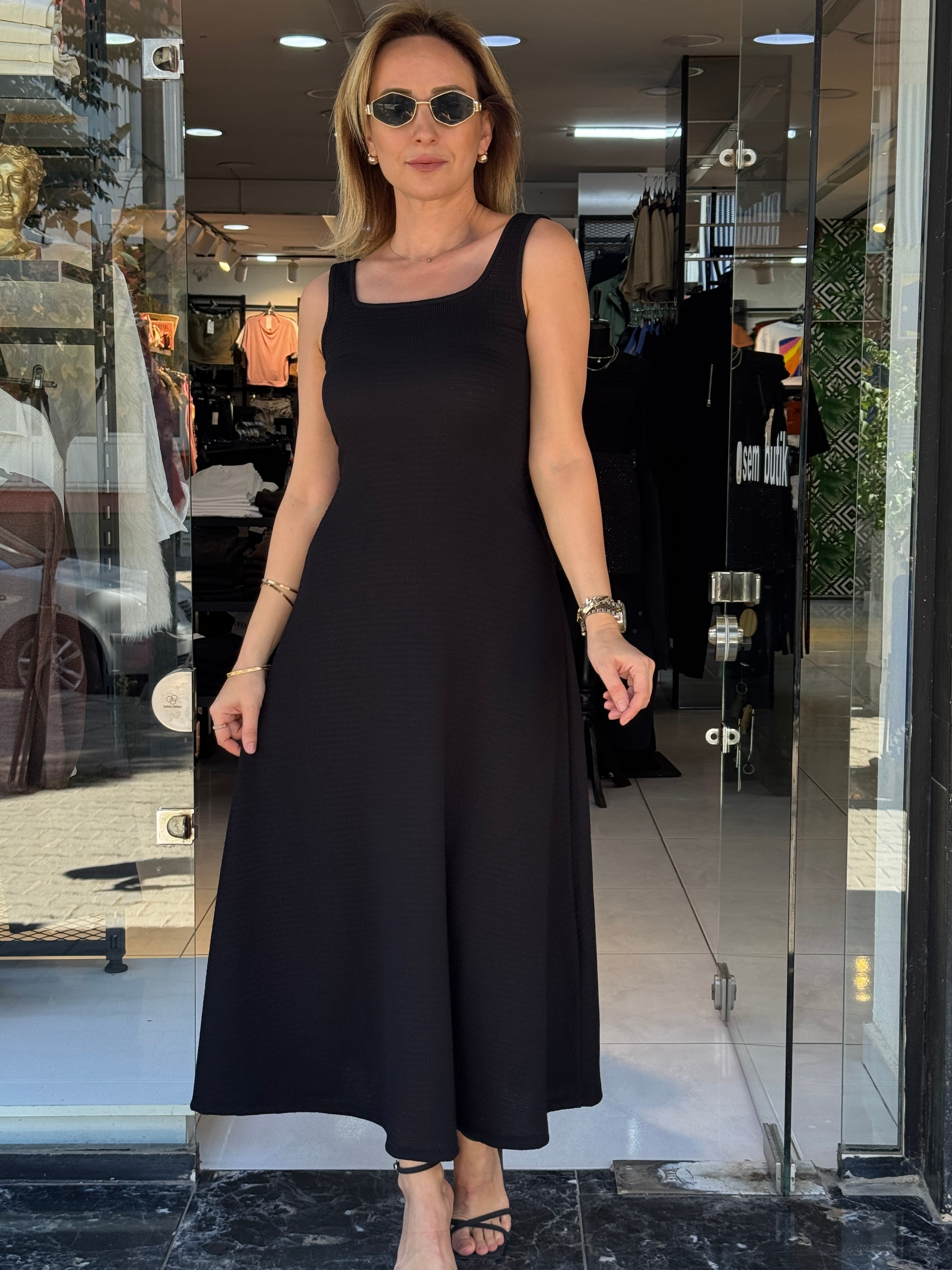 Bluz Detaylı Elbise