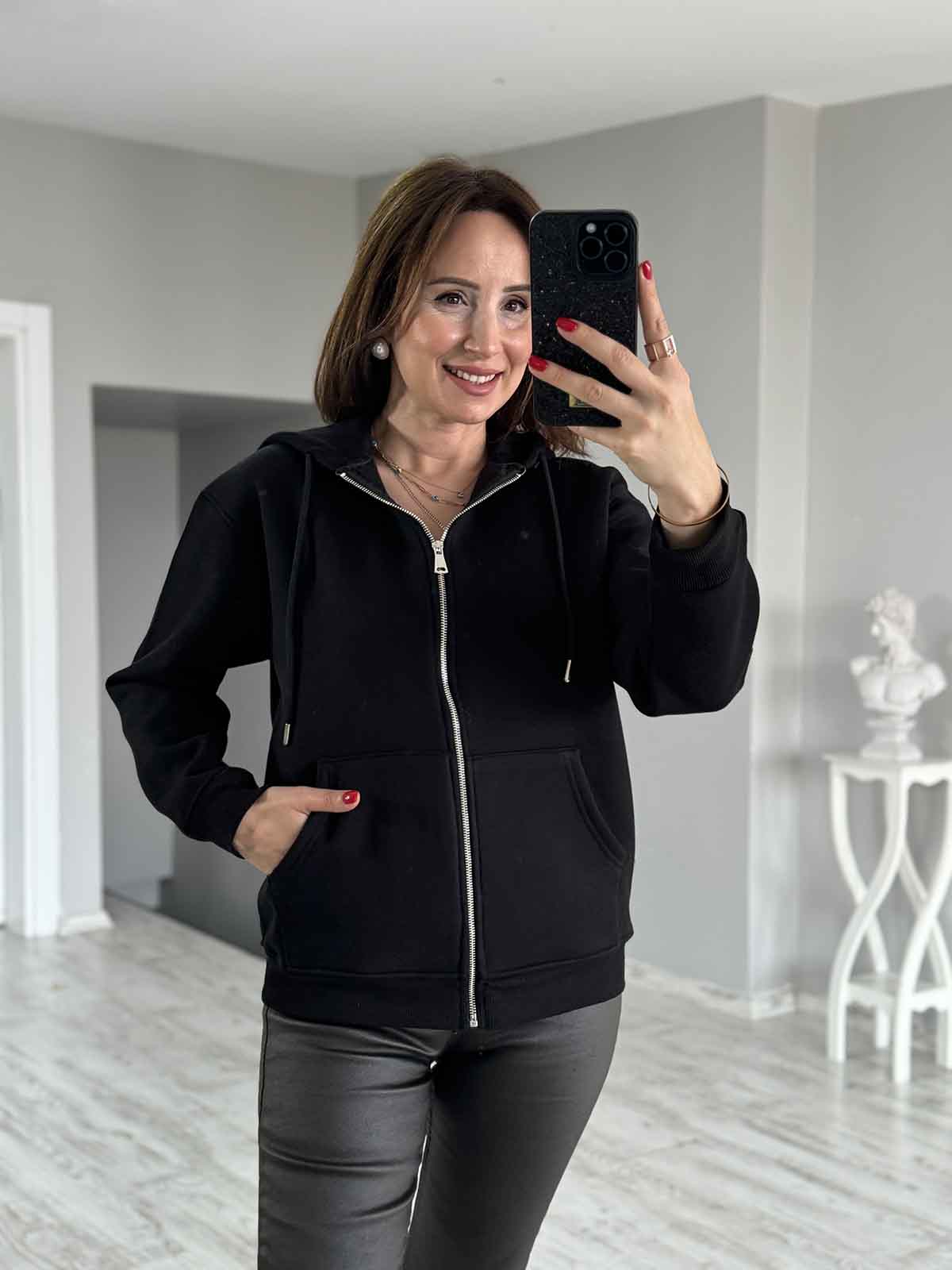 Şardonlu Sweat Ceket