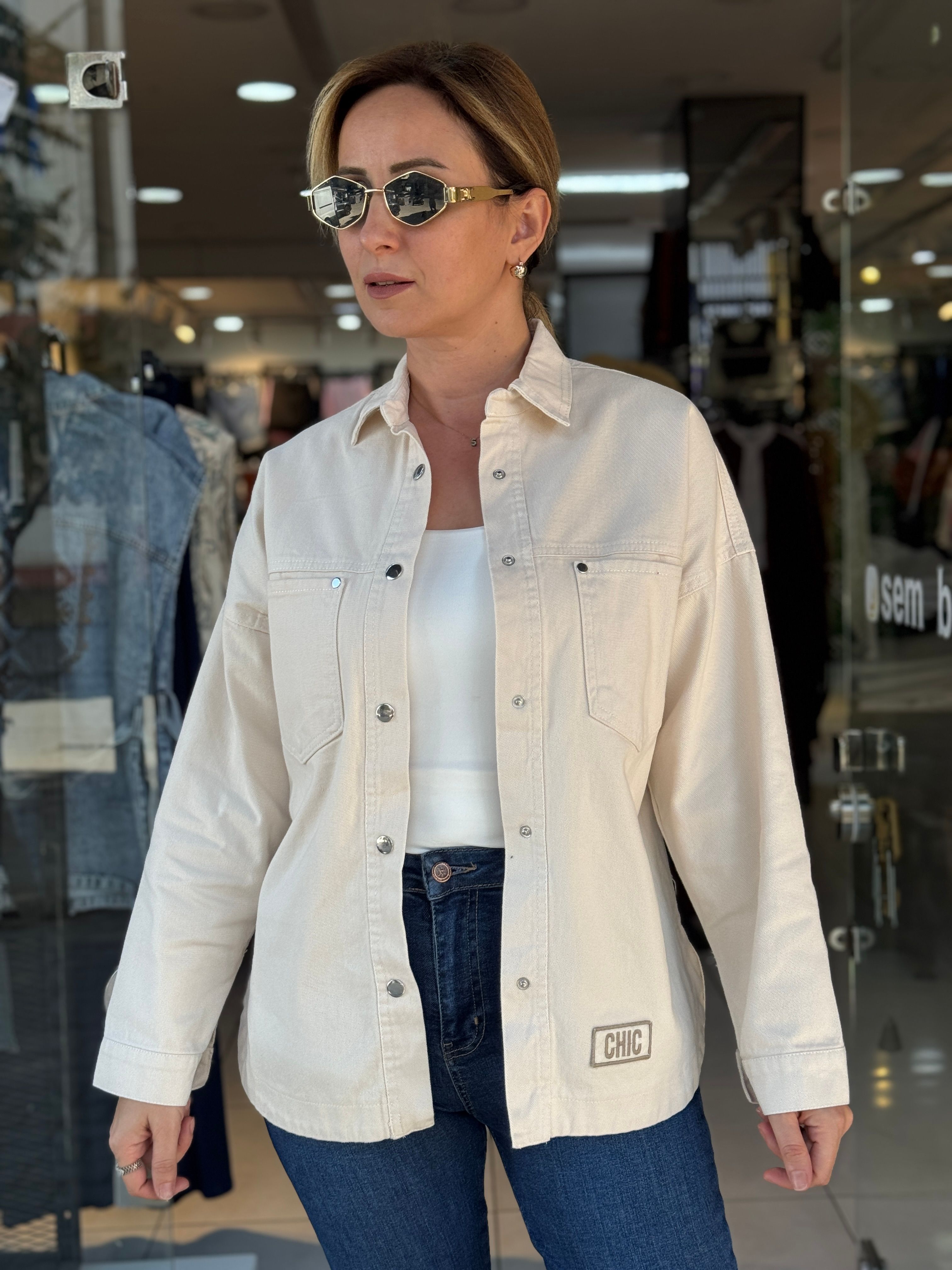 Gabardin Ceket