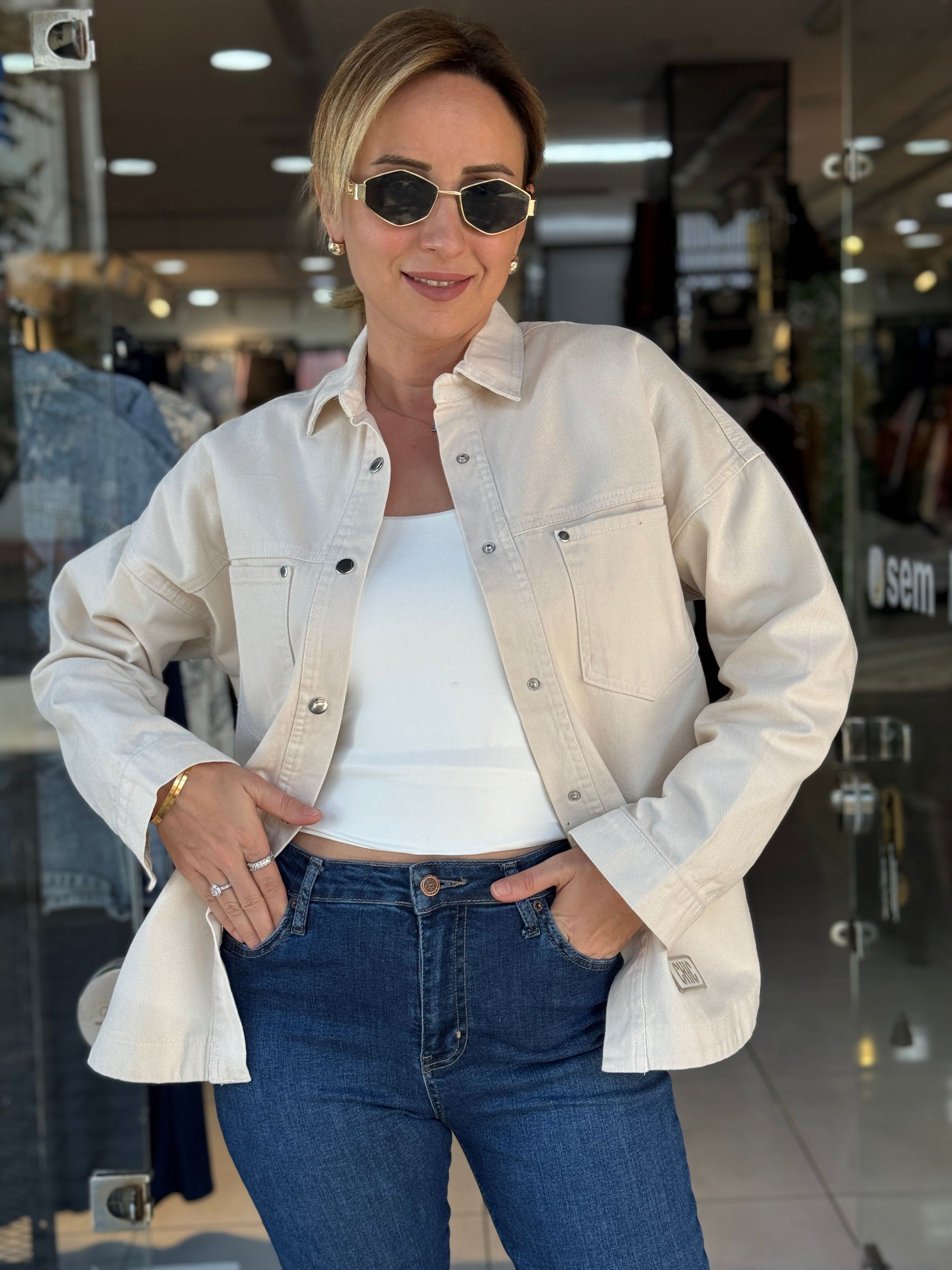 Gabardin Ceket