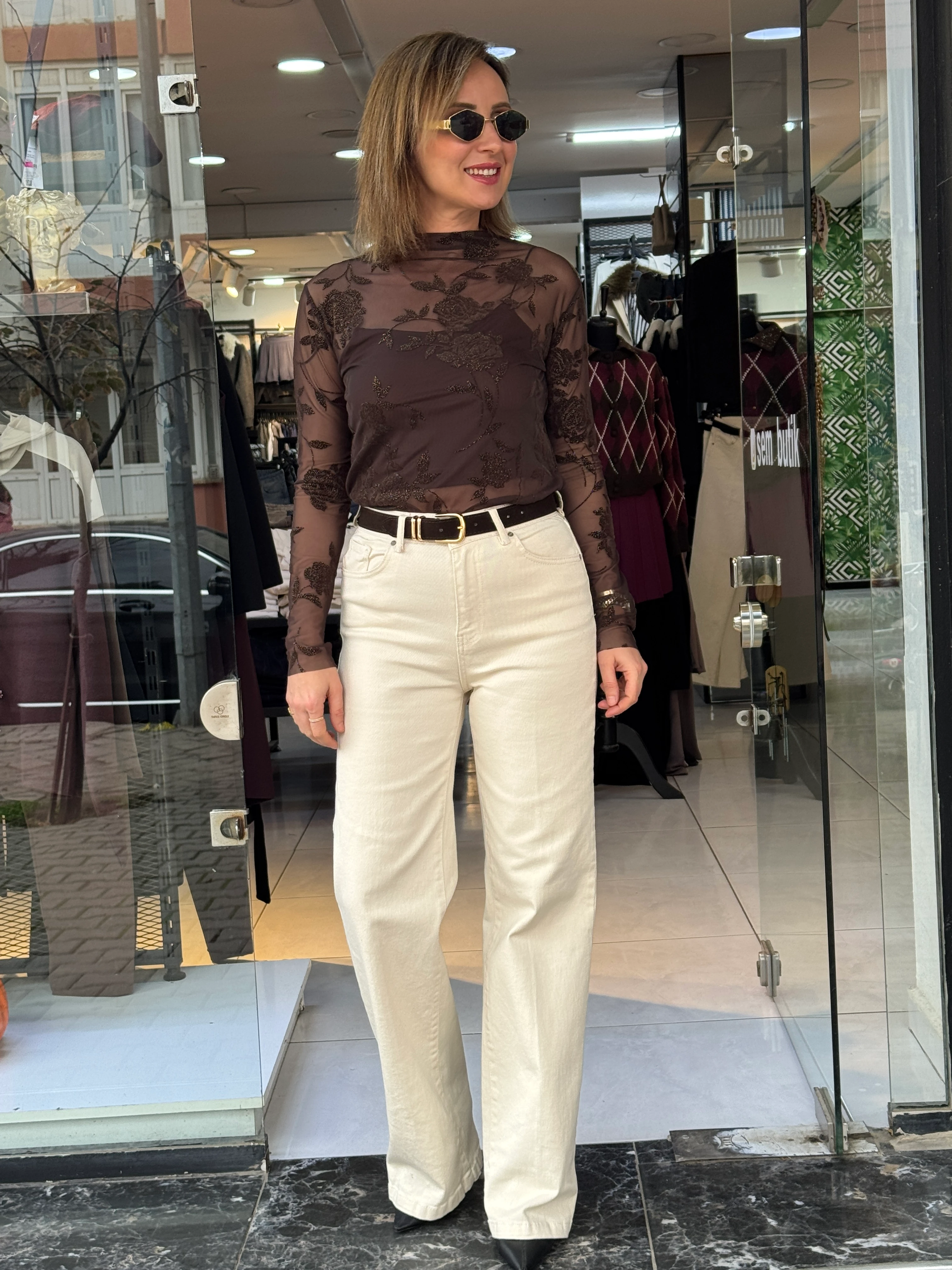 Kemerli Krem Palazzo Jean